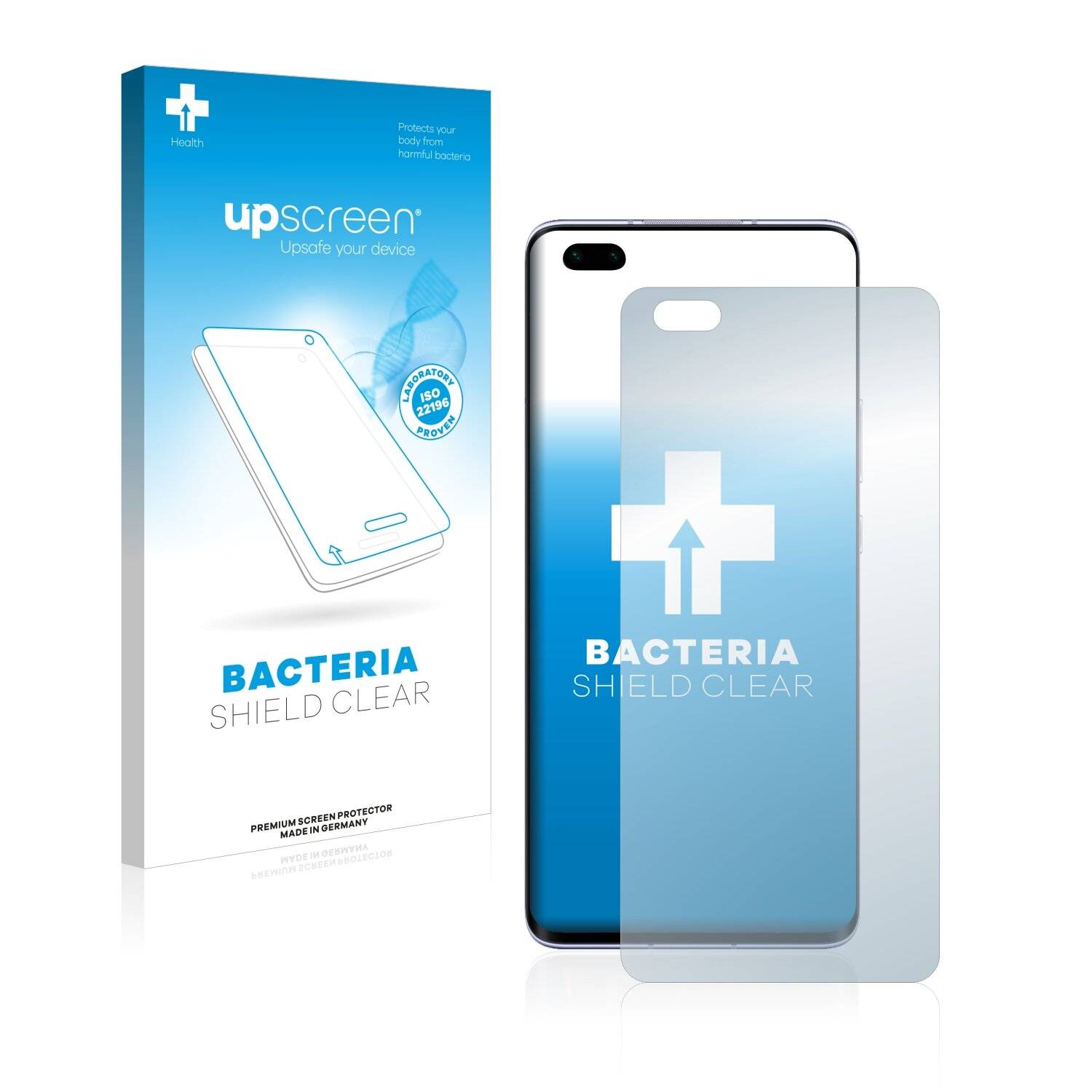 upscreen Bacteria Shield Clear Premium Antibakterielle Displayschutzfolie für Honor 30