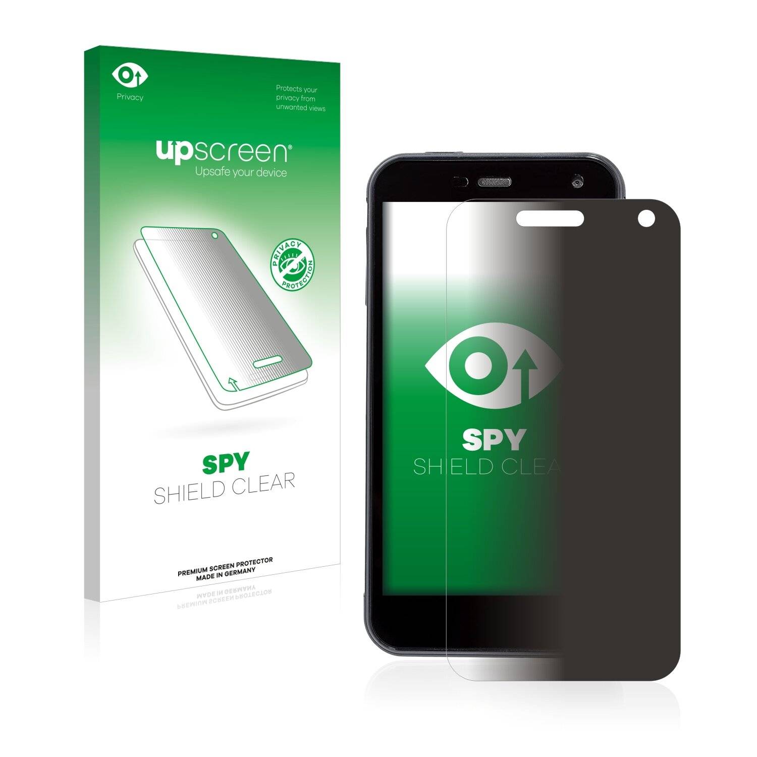 upscreen Spy Shield Clear Premium Blickschutzfolie für Cyrus CS28