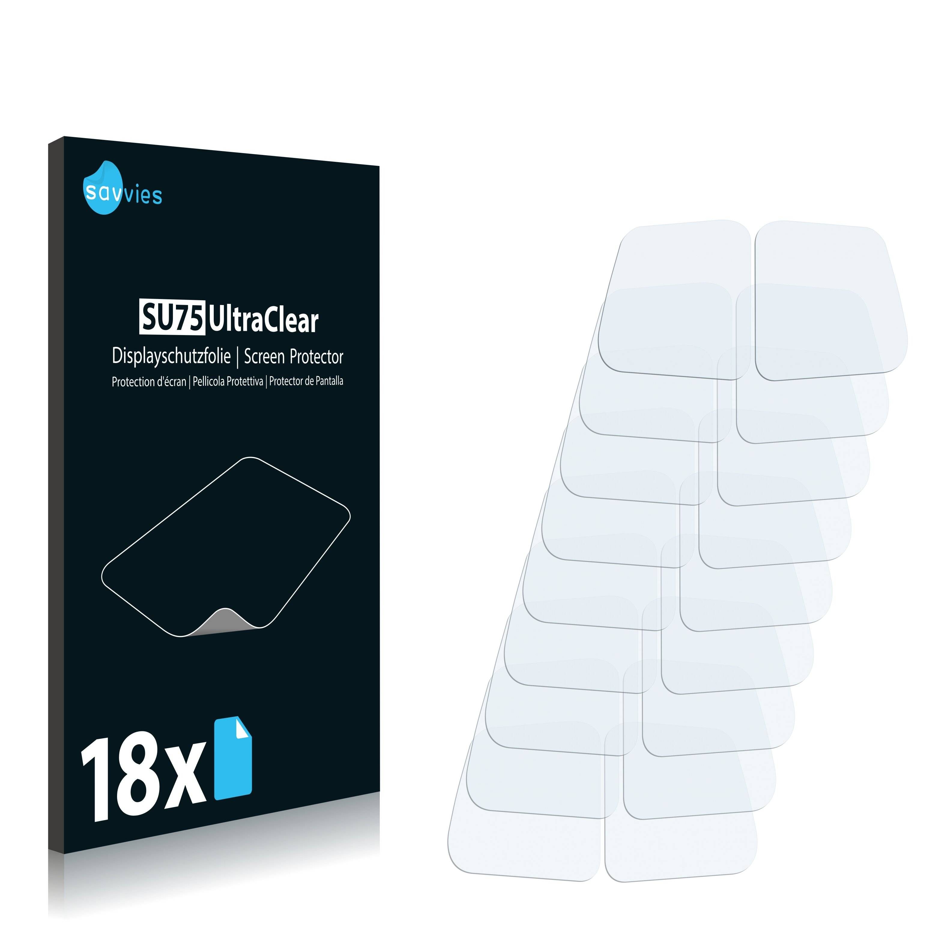 18x Savvies SU75 Displayschutzfolie für BMW K75 1985-1995
