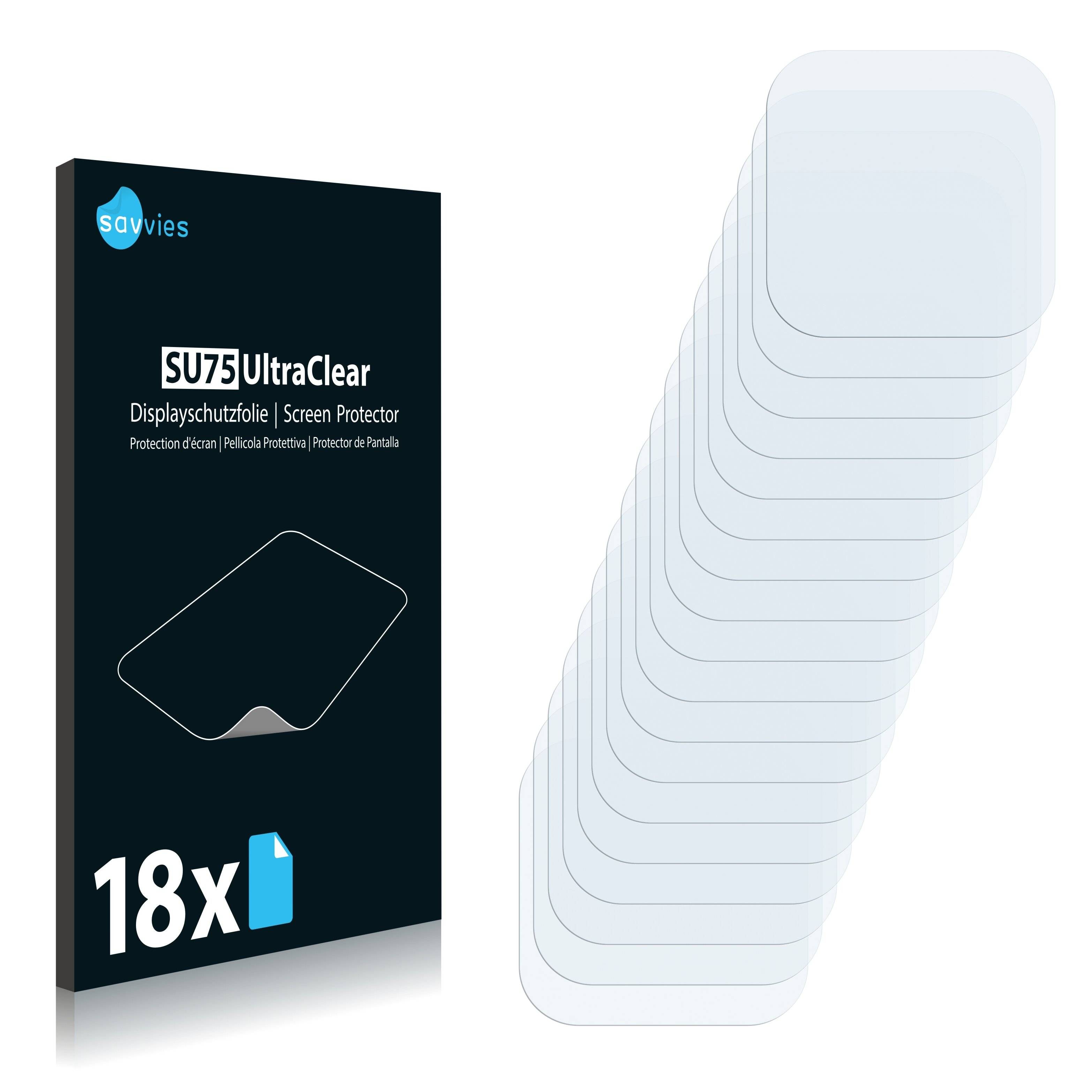 18x Savvies SU75 Displayschutzfolie für GoPro Hero9 Black