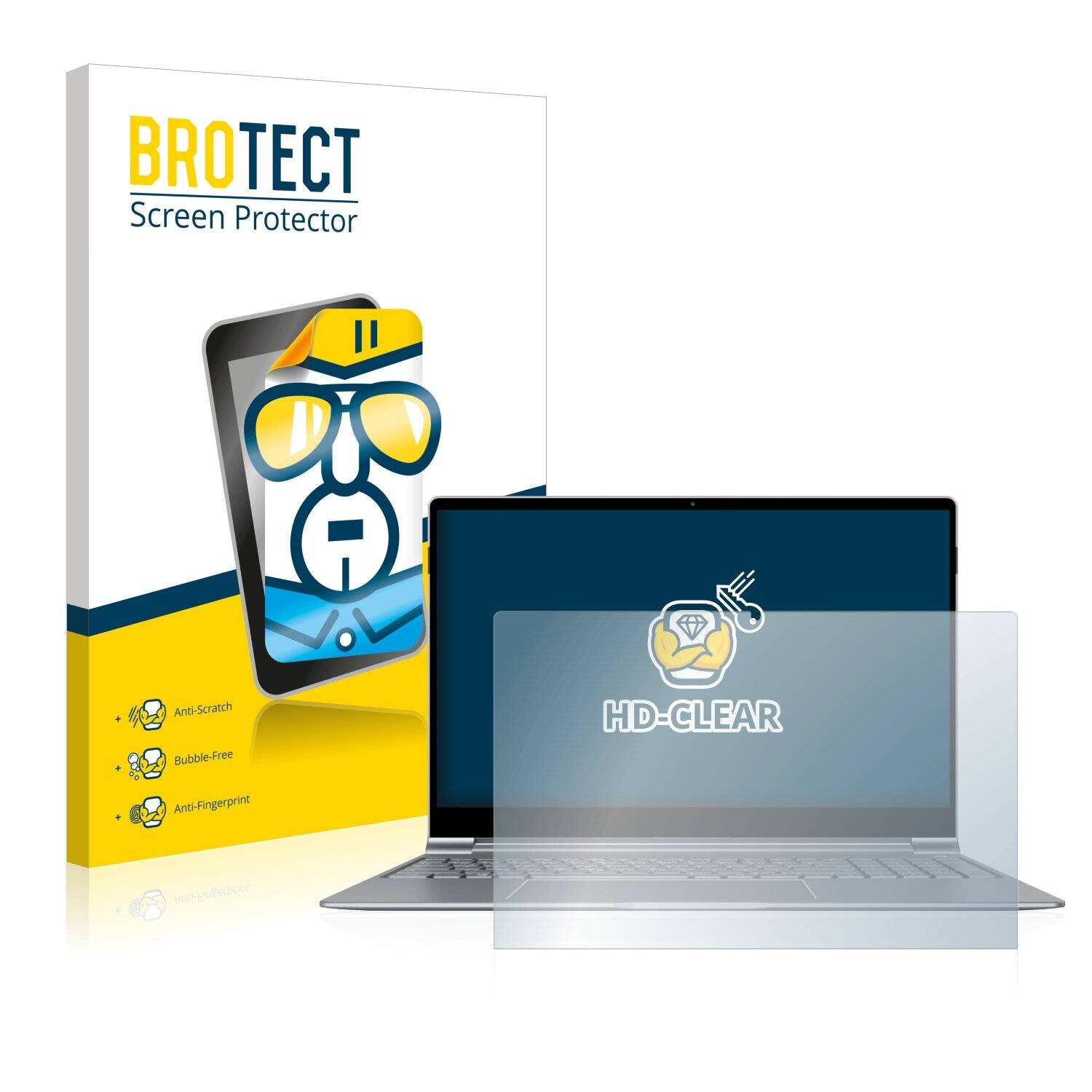BROTECT HD-Clear Displayschutzfolie für TrekStor Primebook