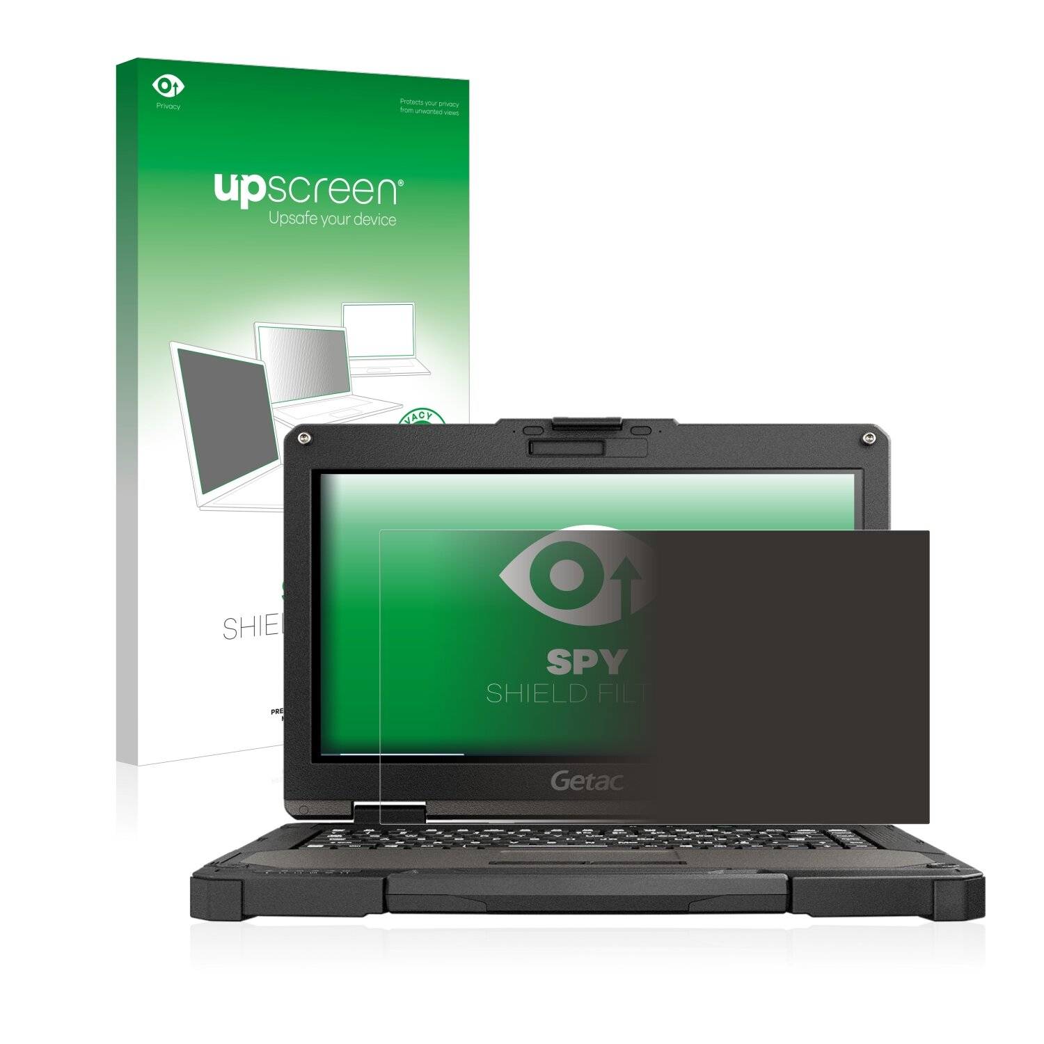 upscreen Spy Shield Filter Premium Blickschutzfilter für Getac