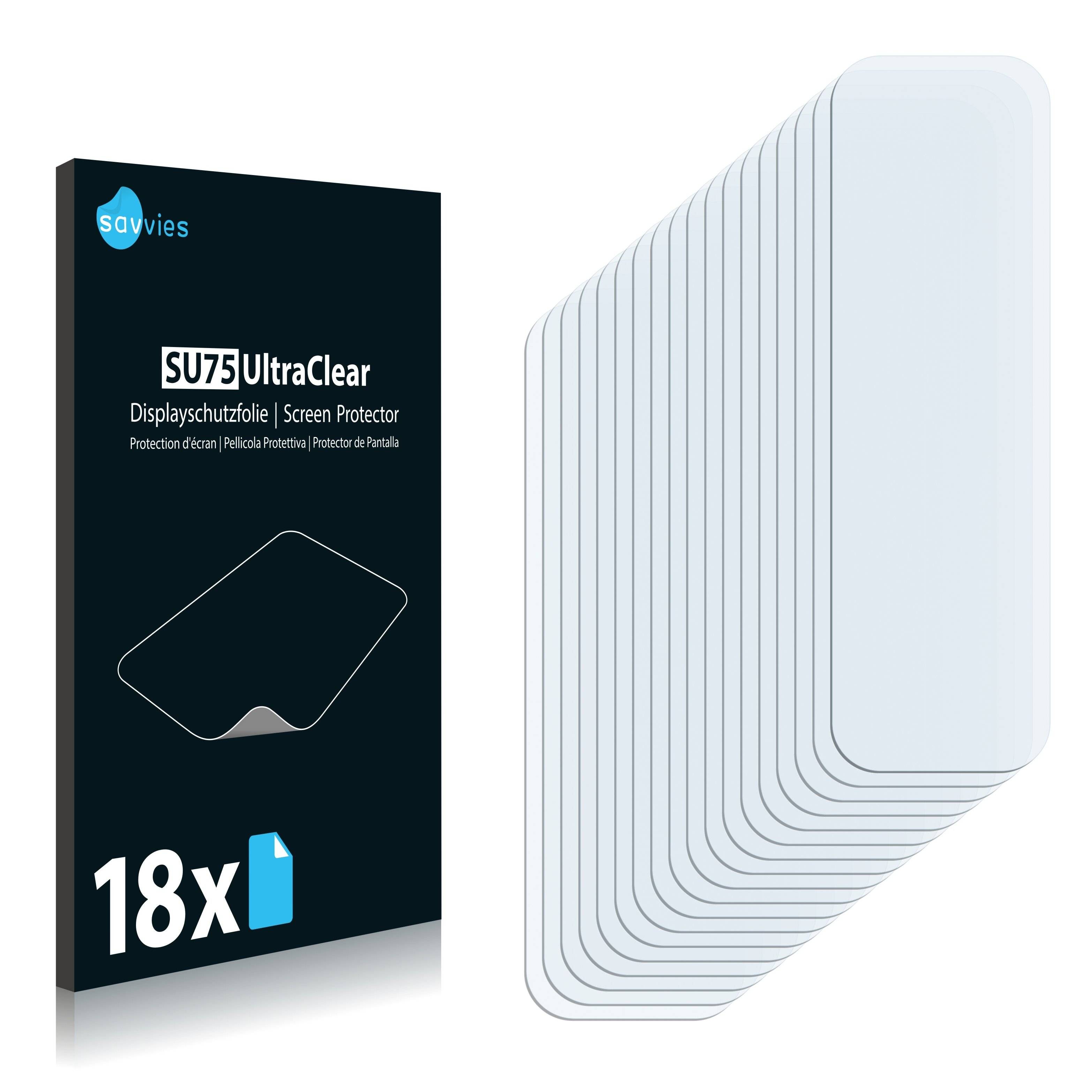 18x Savvies SU75 Displayschutzfolie für Huawei P40 lite 5G (NUR