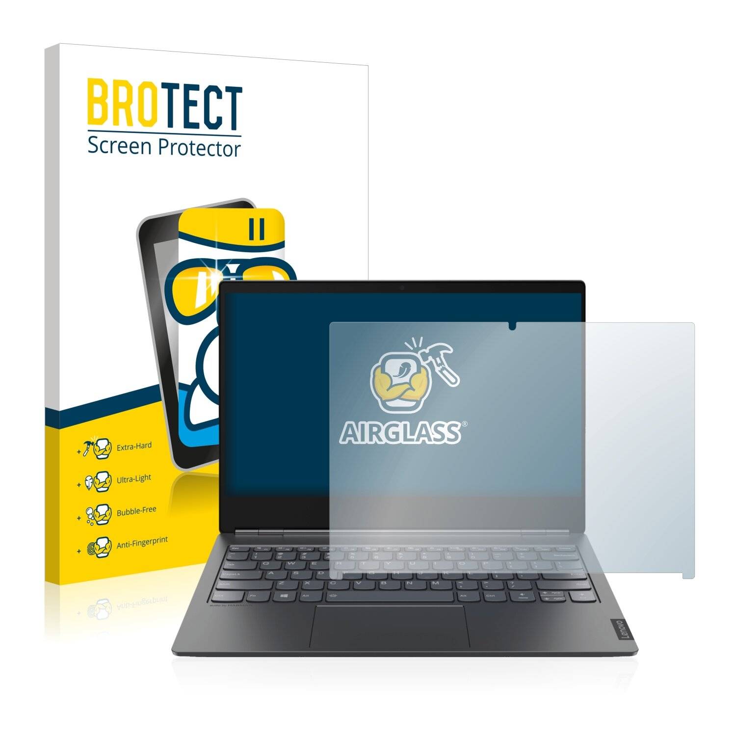 BROTECT AirGlass Schutzglas Folie für Lenovo ThinkBook