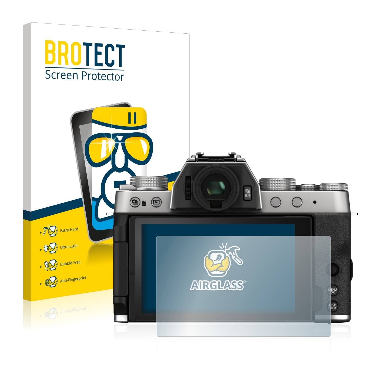 BROTECT AirGlass Schutzglas Folie für Fujifilm