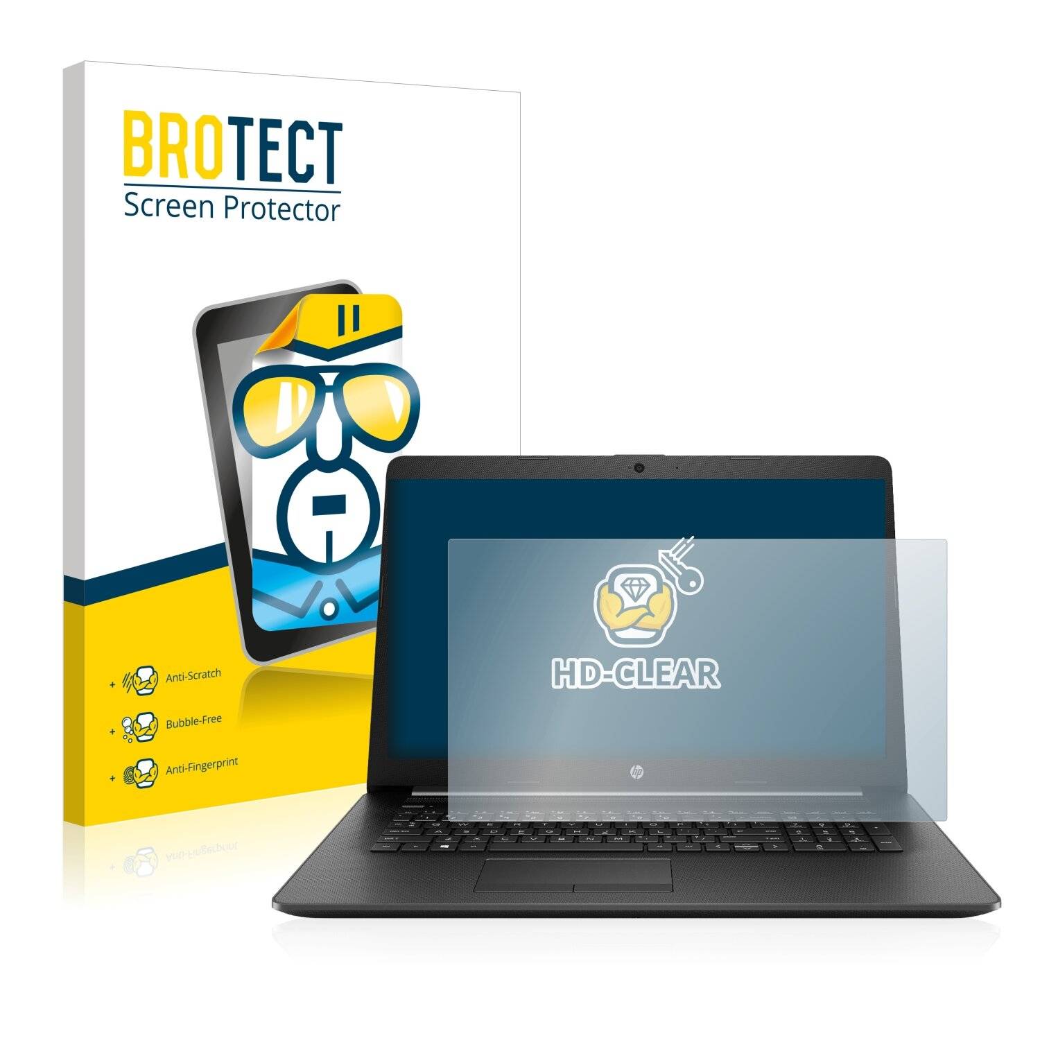 BROTECT HD-Clear Displayschutzfolie für HP