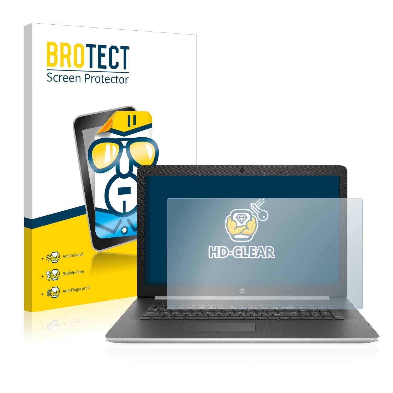 BROTECT HD-Clear Displayschutzfolie für HP
