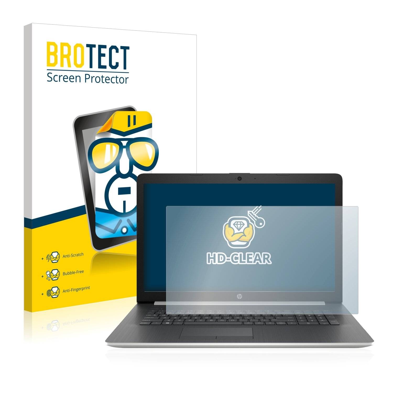 BROTECT HD-Clear Displayschutzfolie für HP