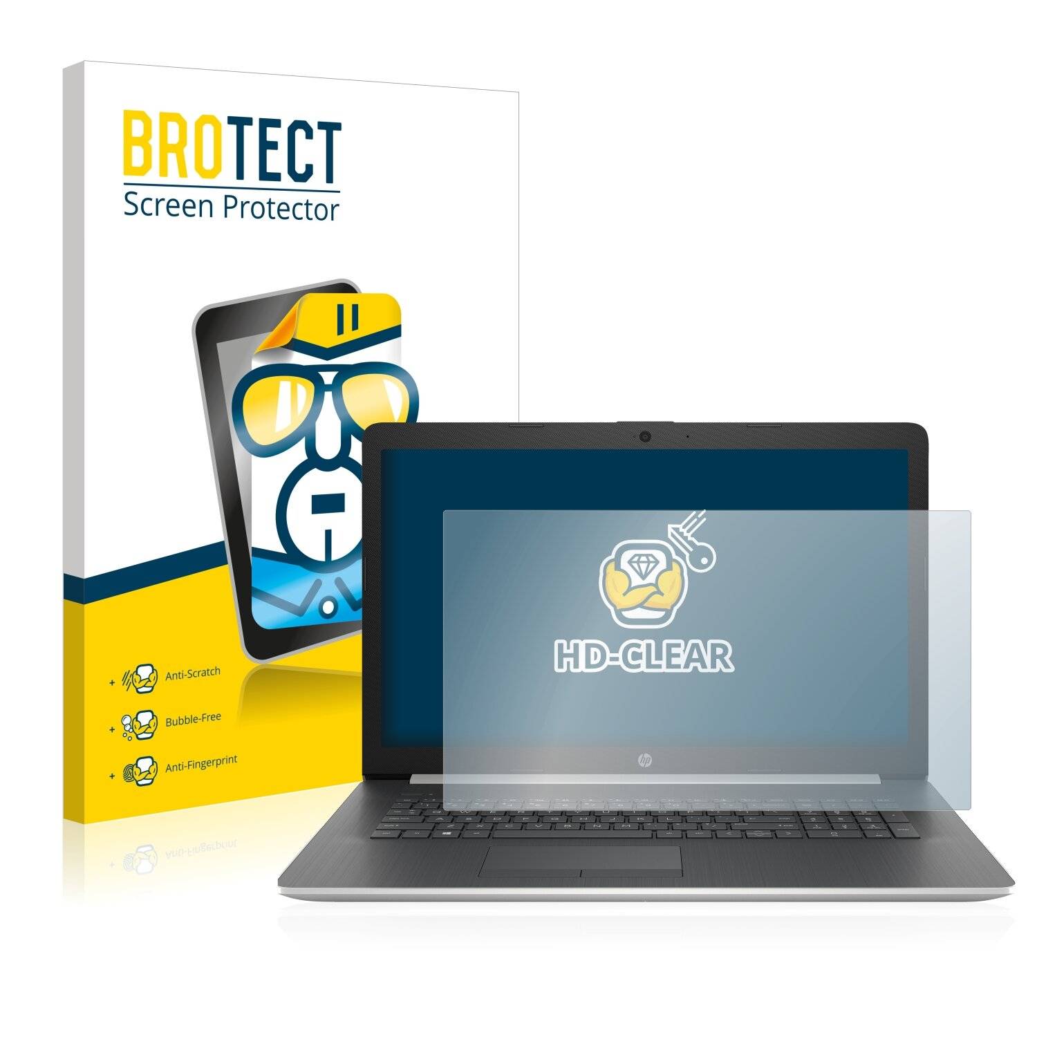 BROTECT HD-Clear Displayschutzfolie für HP