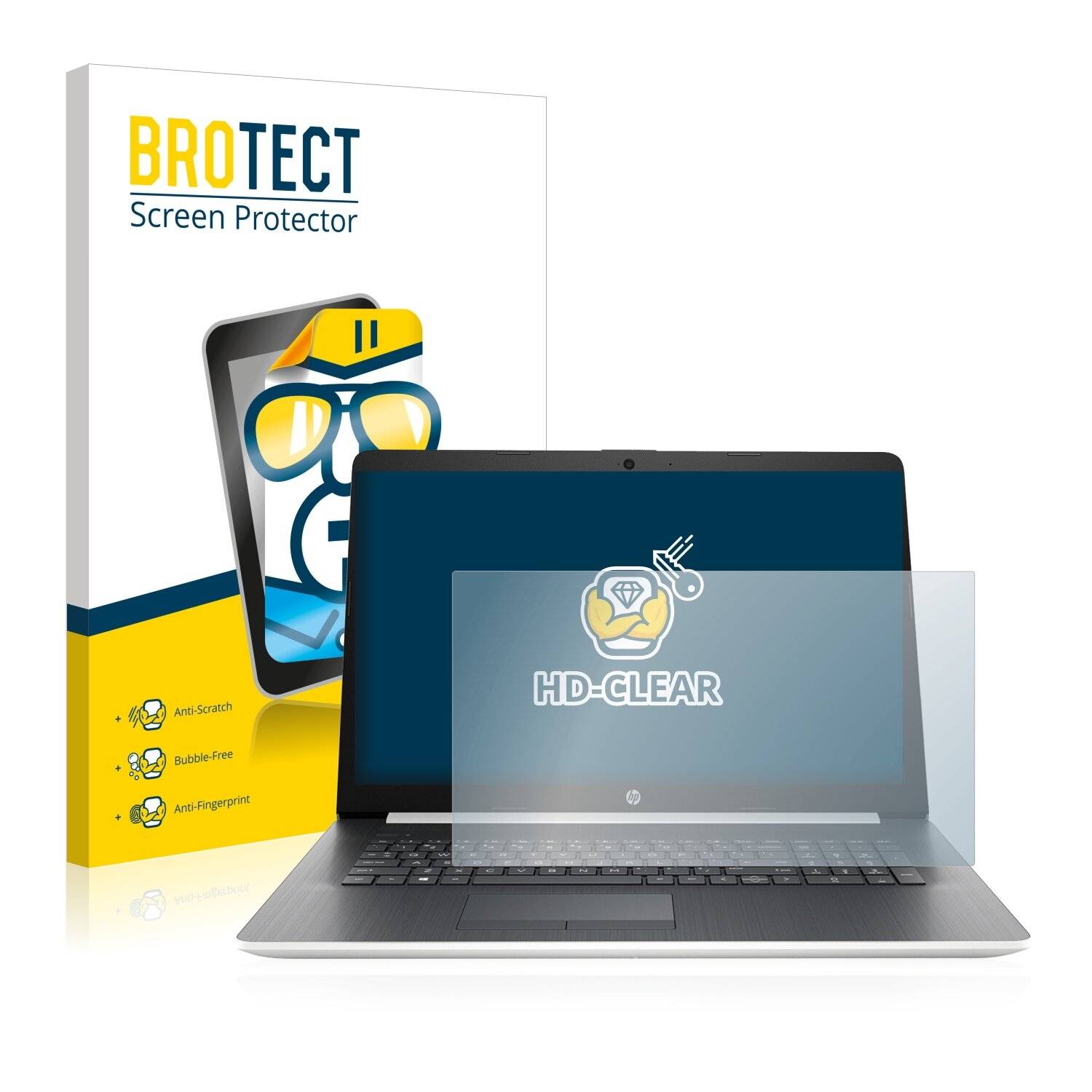BROTECT HD-Clear Displayschutzfolie für HP