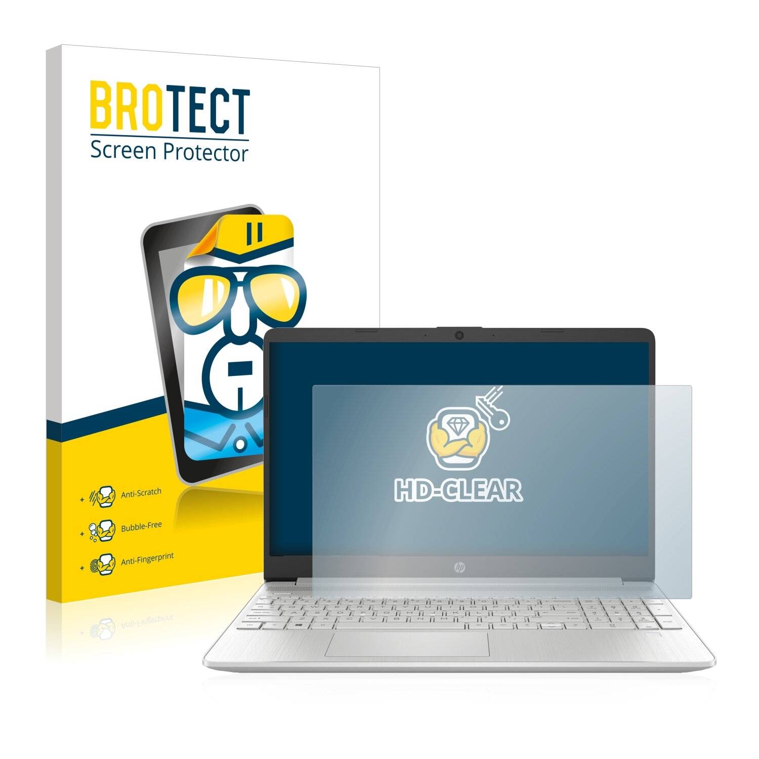 BROTECT HD-Clear Displayschutzfolie für HP