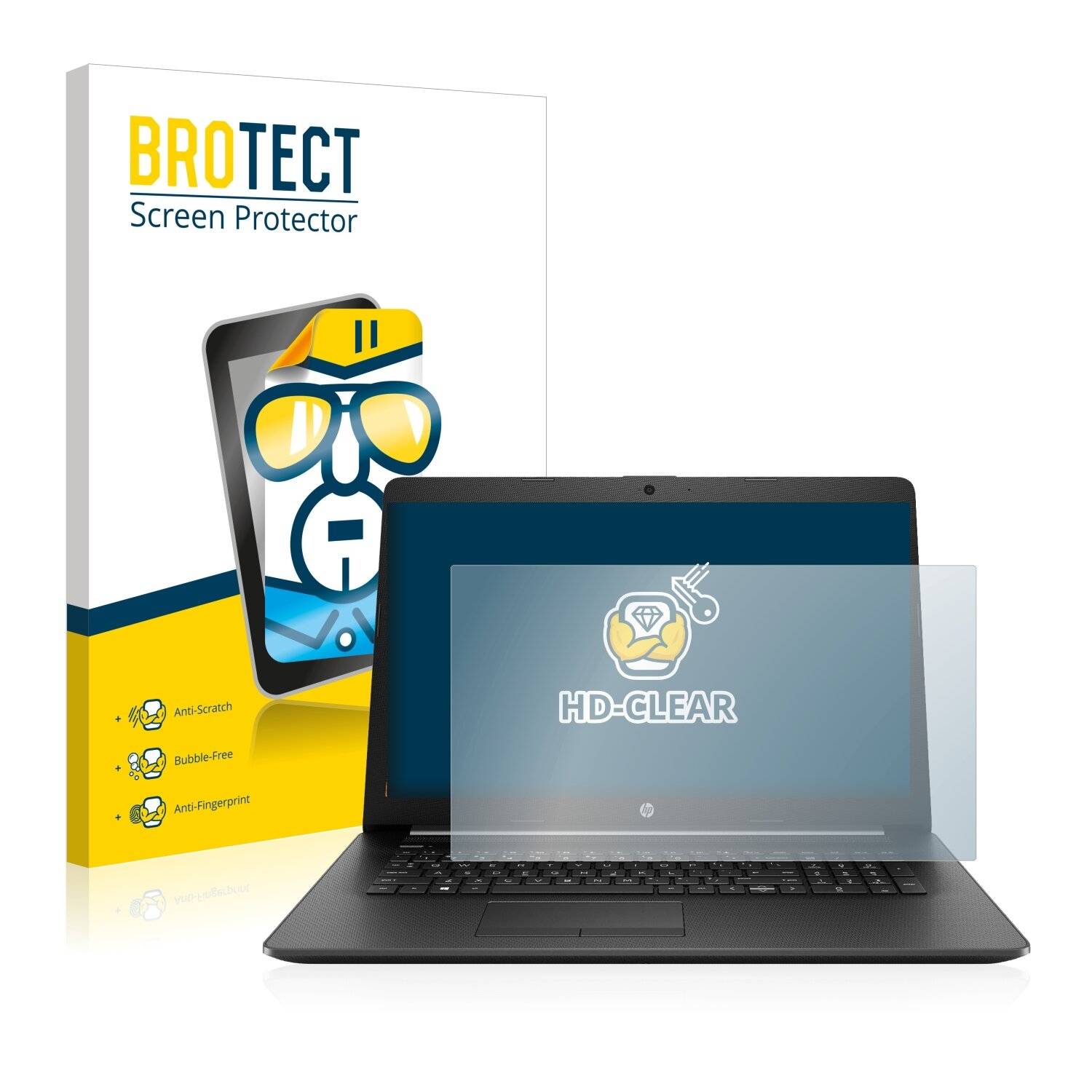 BROTECT HD-Clear Displayschutzfolie für HP