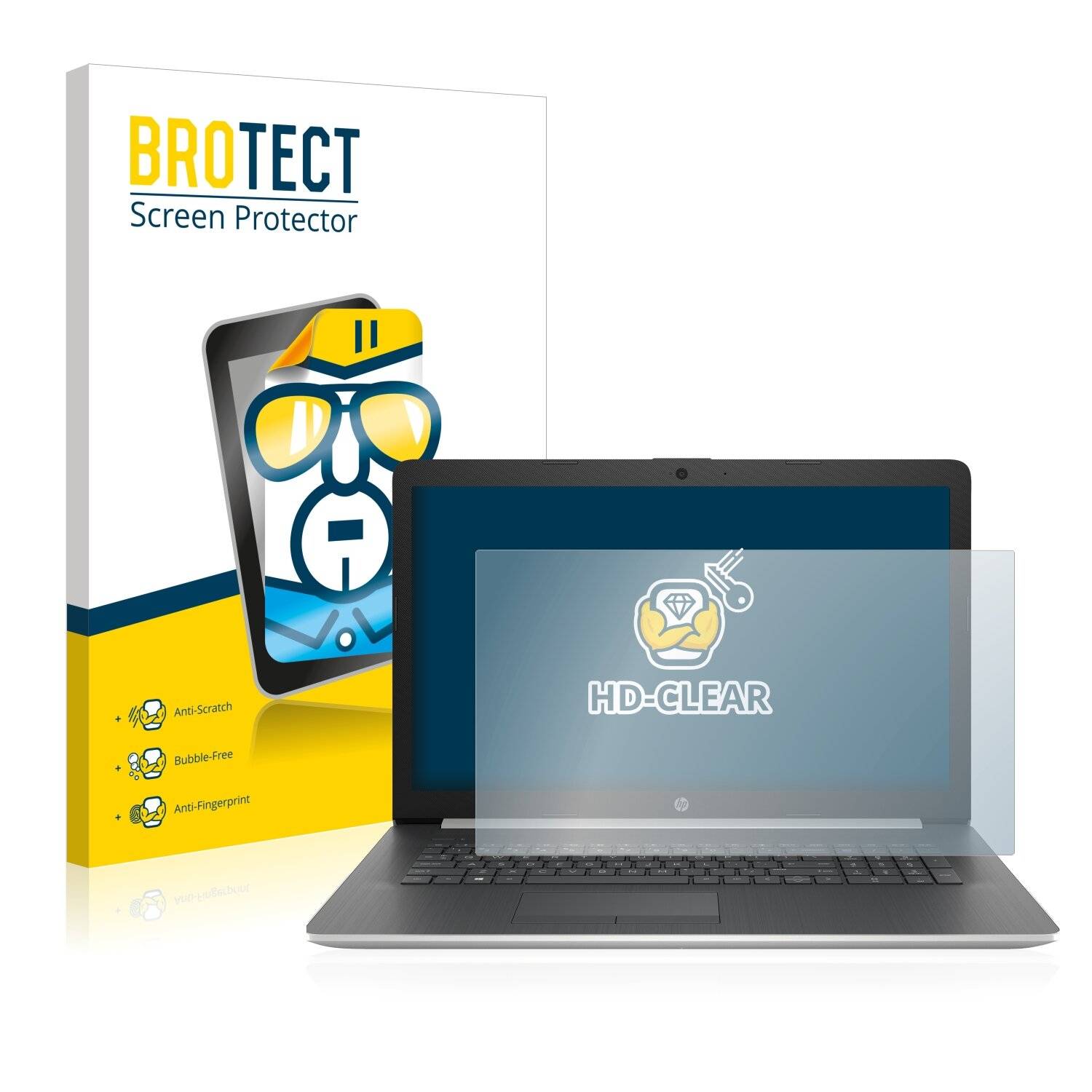BROTECT HD-Clear Displayschutzfolie für HP