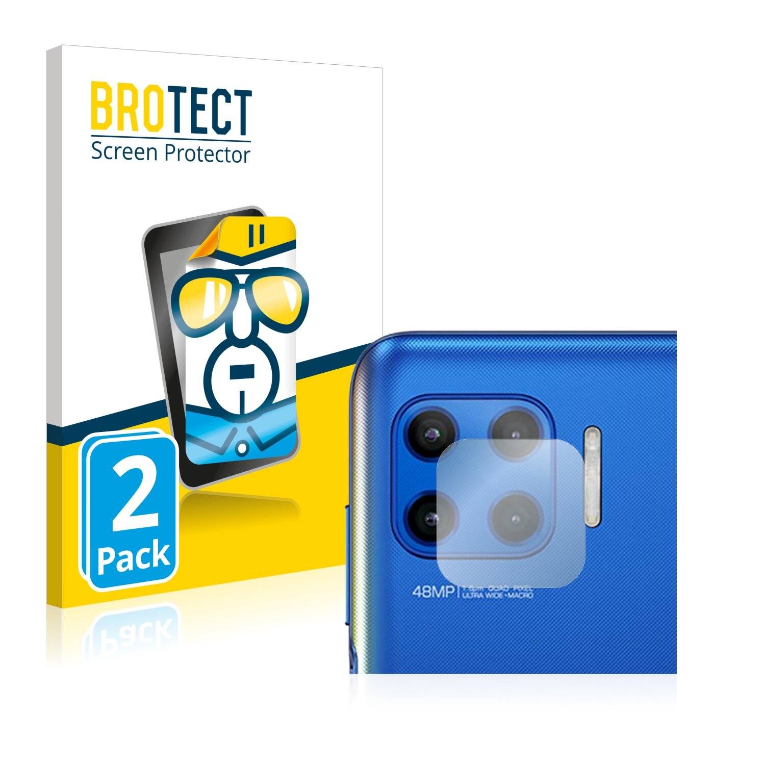 2x BROTECT HD-Clear Displayschutzfolie für Motorola Moto G 5G Plus (NUR