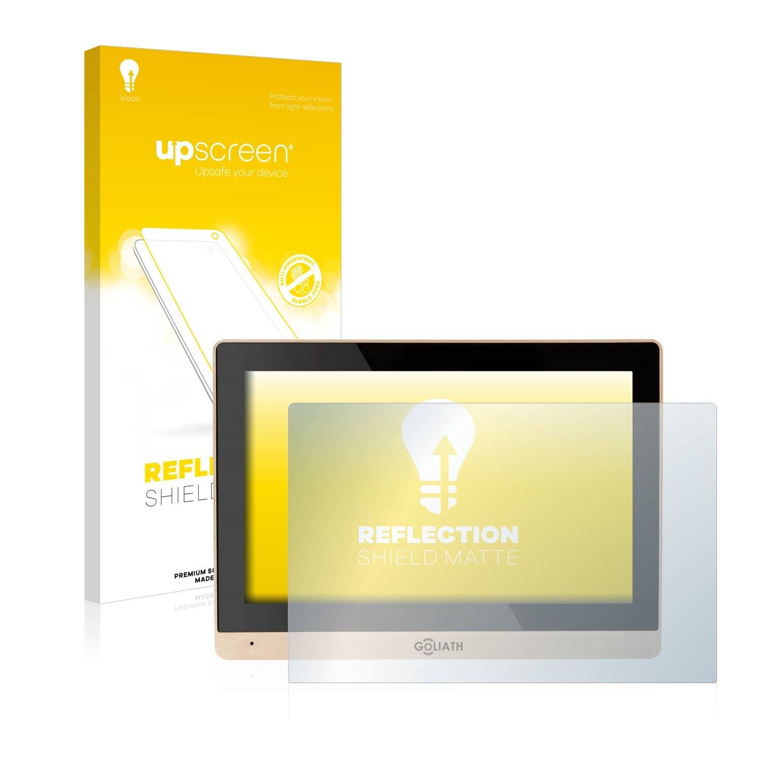 upscreen Reflection Shield Matte Premium Displayschutzfolie für Goliath IP