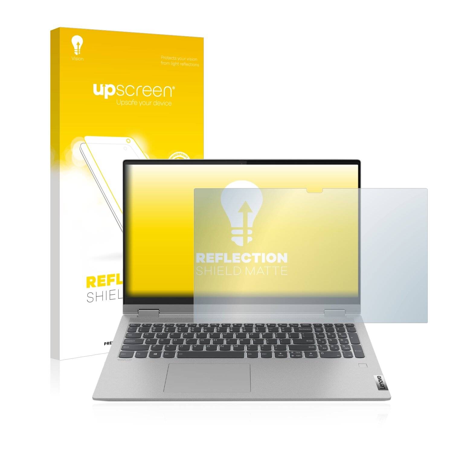 upscreen Reflection Shield Matte Premium Displayschutzfolie für Lenovo IdeaPad Flex 5