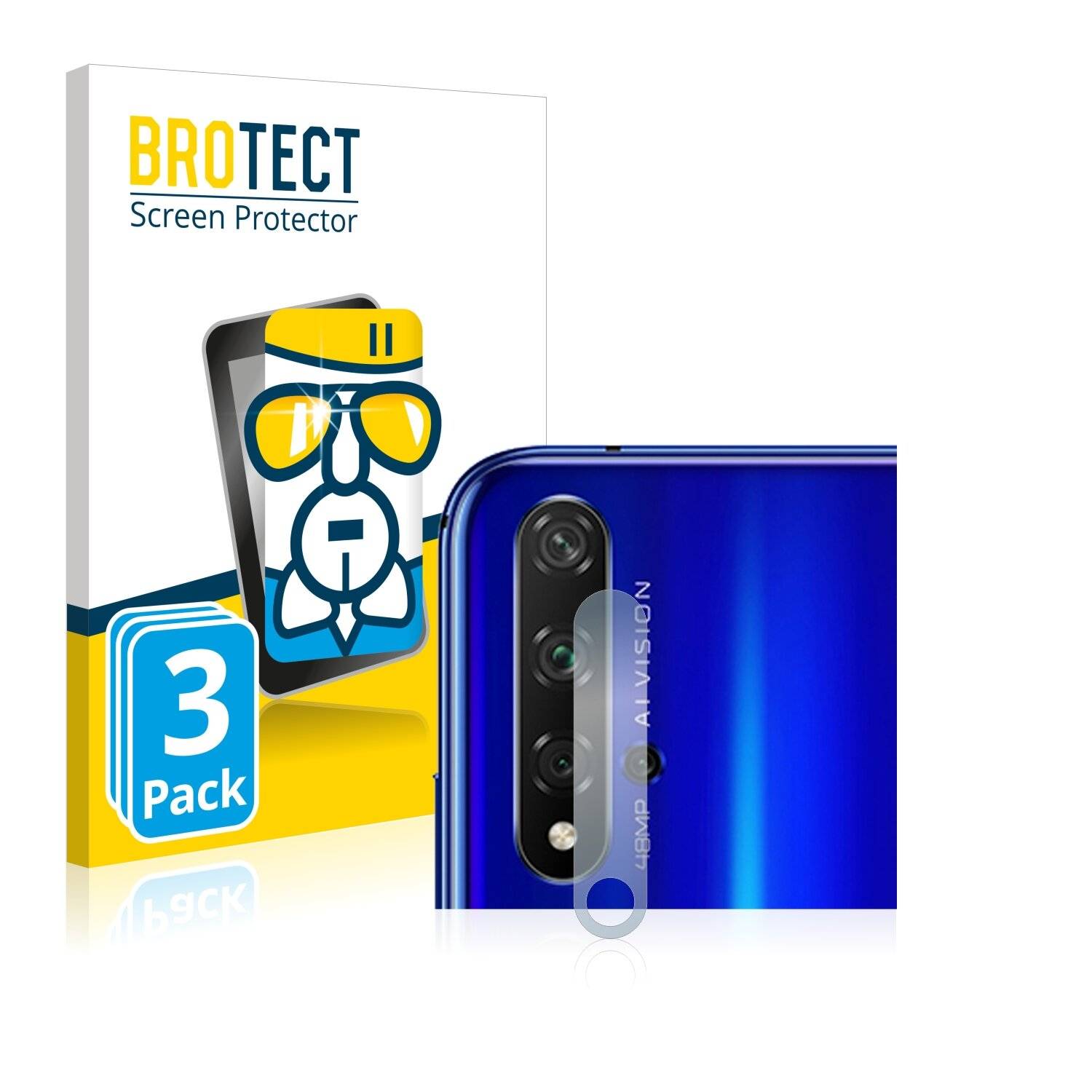 3x BROTECT AirGlass Schutzglas Folie für BlitzWolf