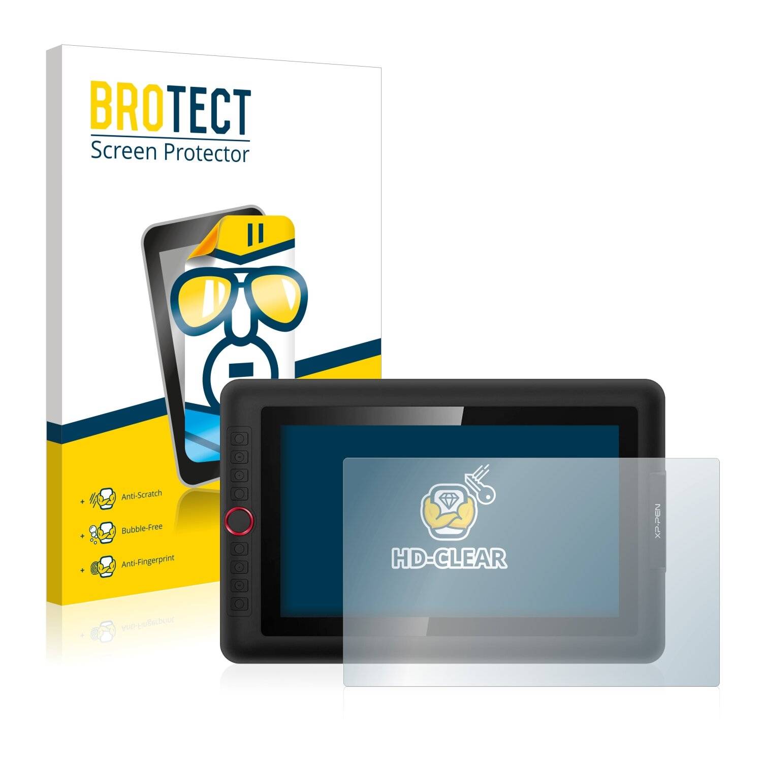 BROTECT HD-Clear Displayschutzfolie für XP-Pen Artist 13.3