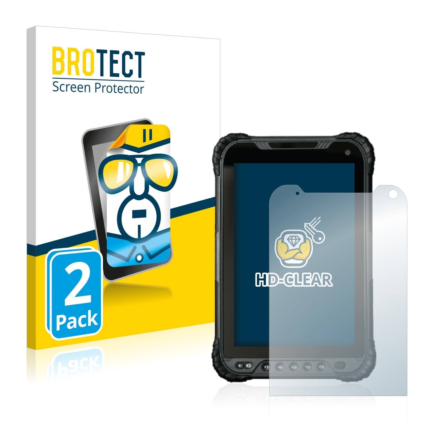 2x BROTECT HD-Clear Displayschutzfolie für UniStrong UT30