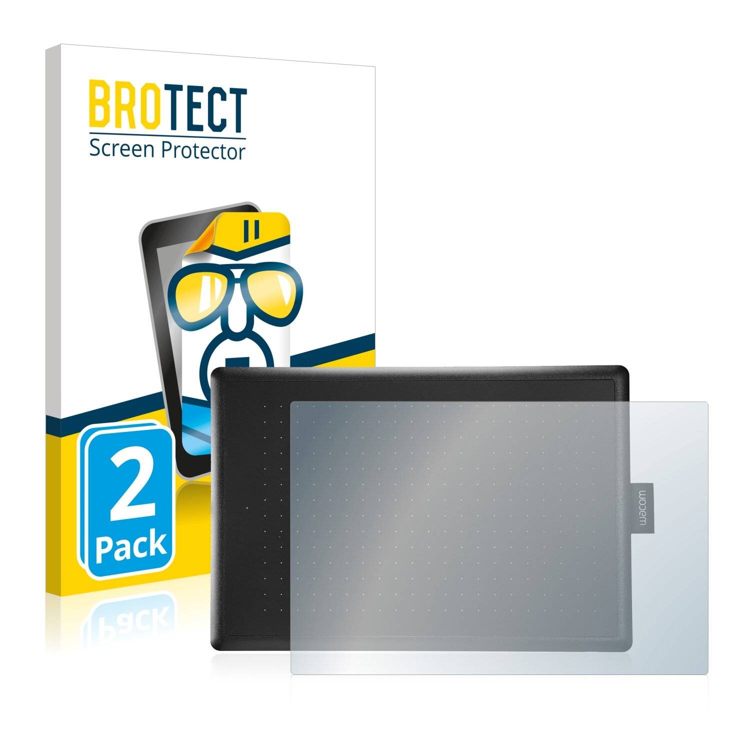 2x BROTECT HD-Clear Displayschutzfolie für Wacom One