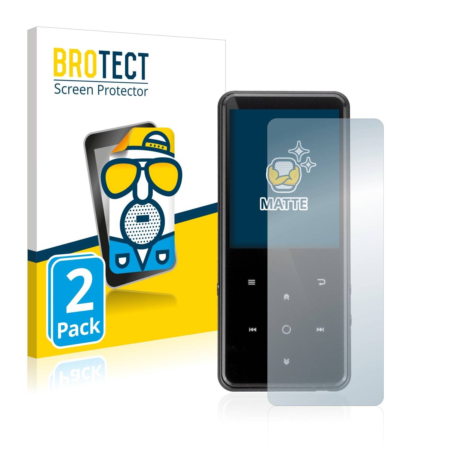 2x BROTECT Matte Displayschutzfolie für Benjie K11 - Entspiegelt,