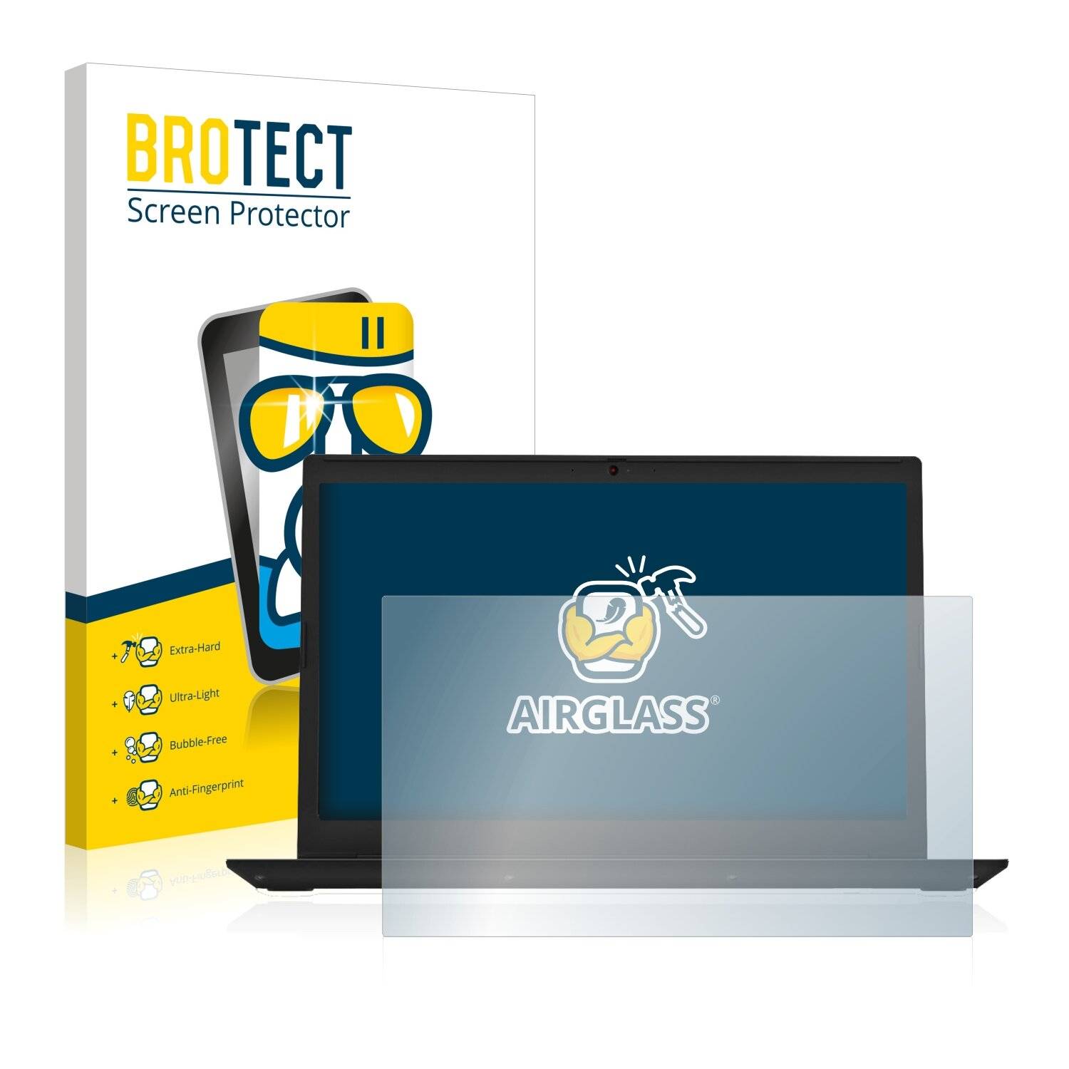 BROTECT AirGlass Schutzglas Folie für Lenovo V340