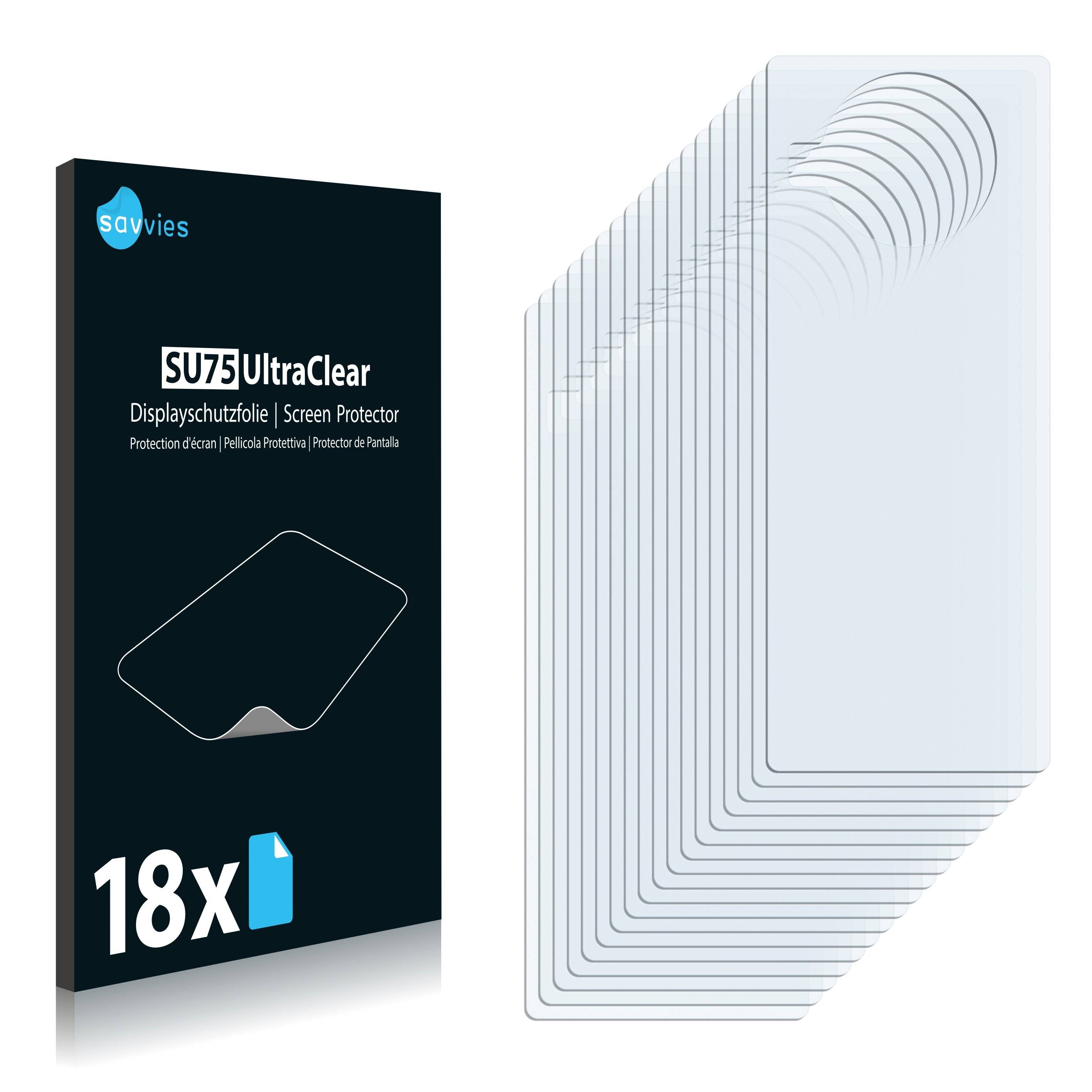 18x Savvies SU75 Displayschutzfolie für Xiaomi Mi 10i 5G