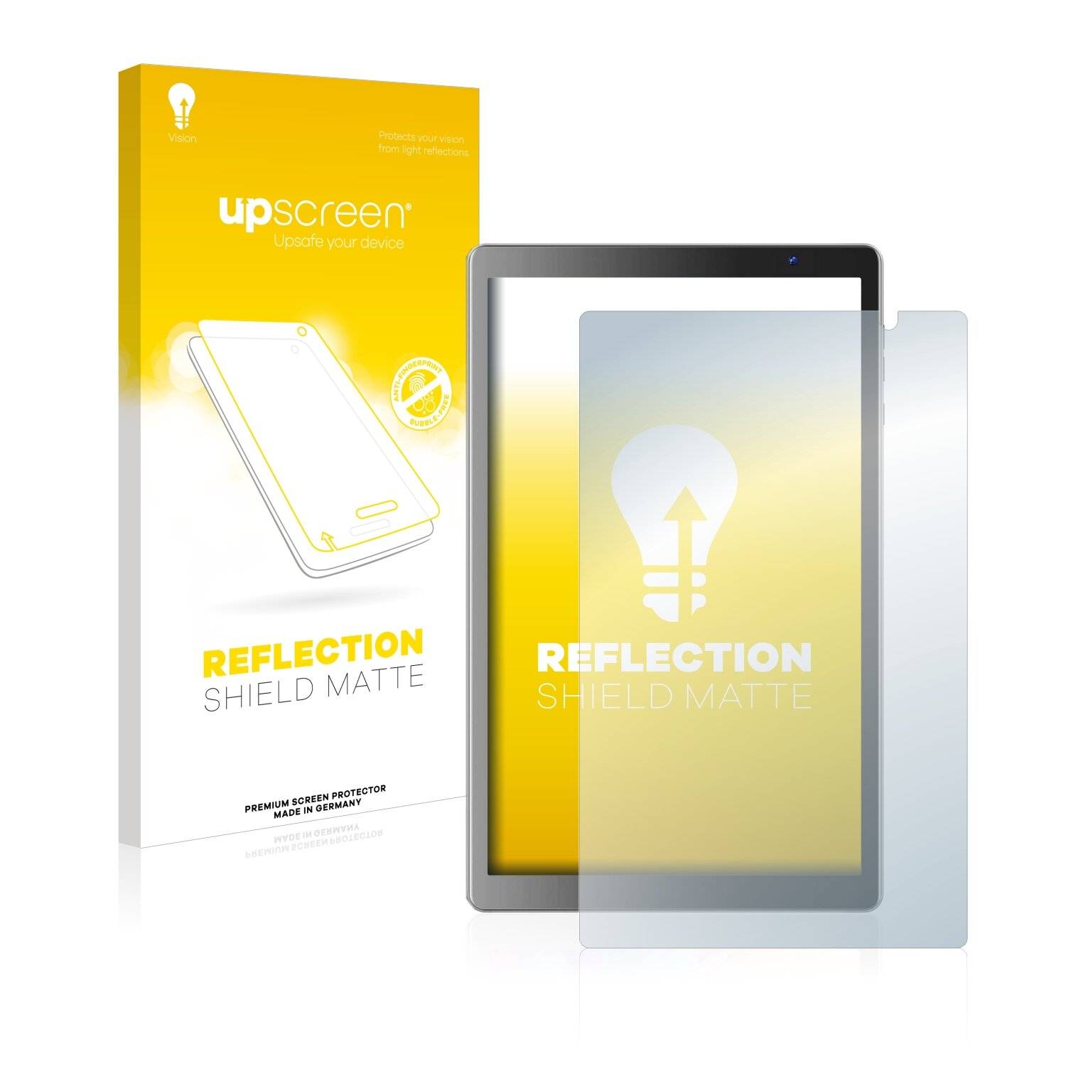 upscreen Reflection Shield Matte Premium Displayschutzfolie für Vankyo MatrixPad