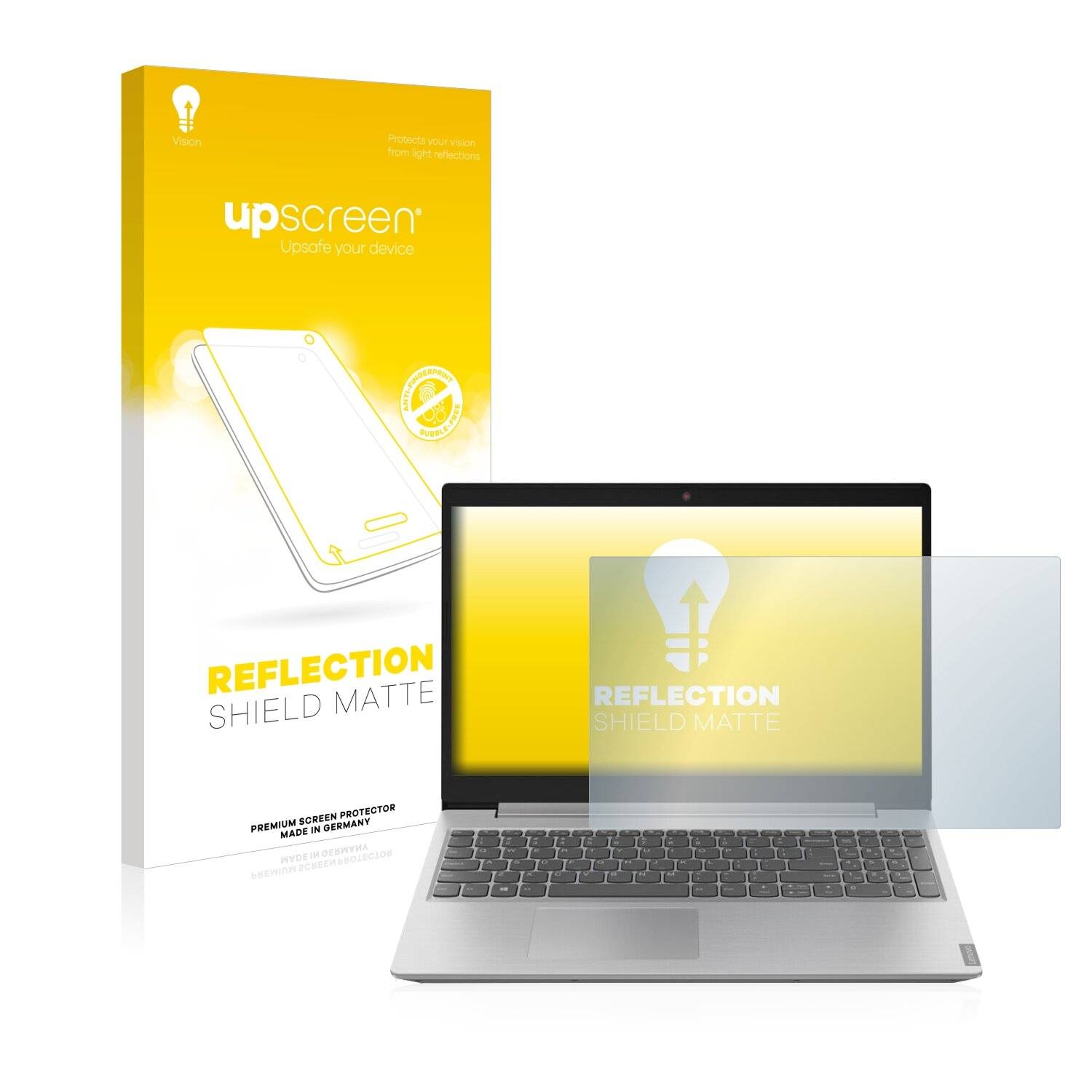 upscreen Reflection Shield Matte Premium Displayschutzfolie für Lenovo IdeaPad L340