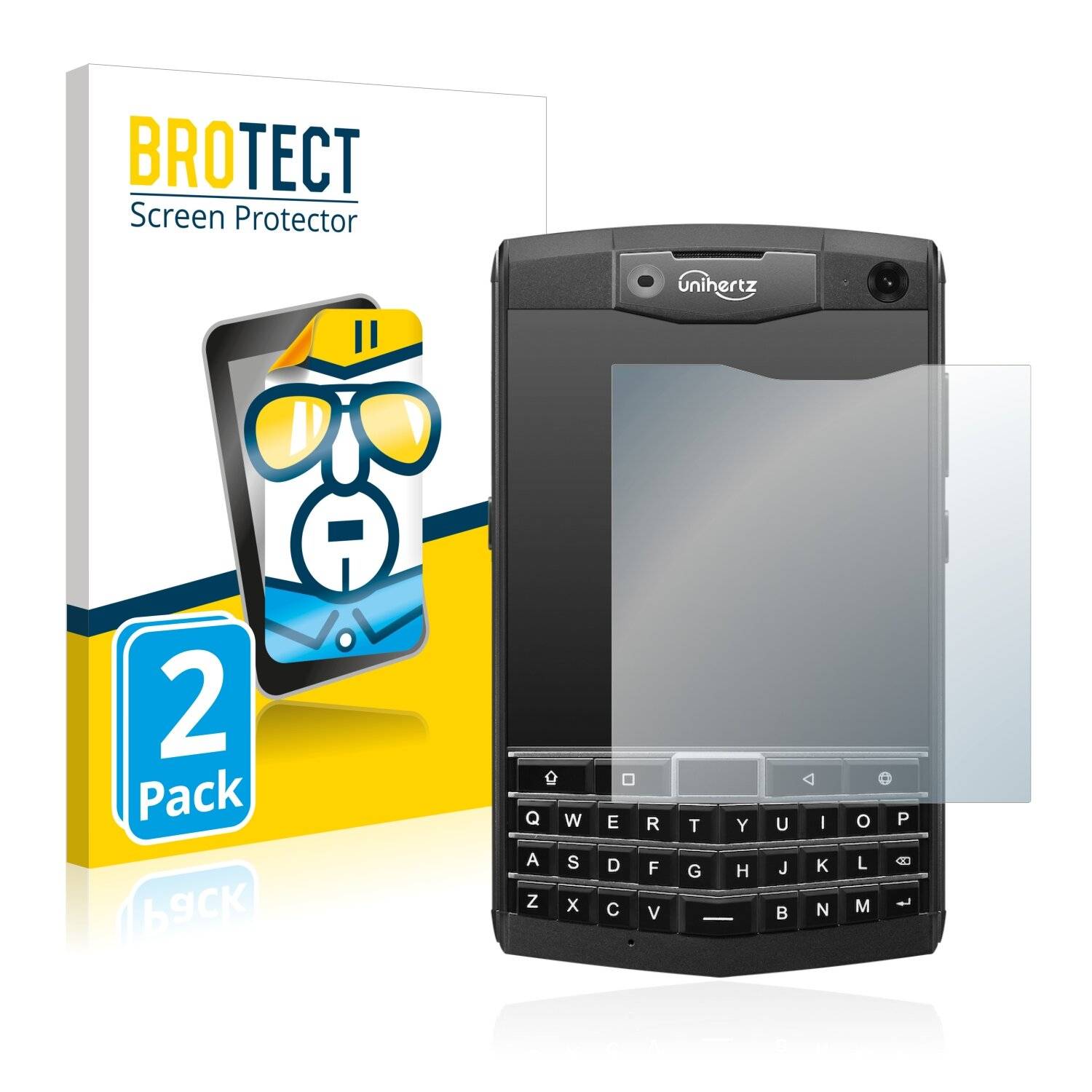2x BROTECT HD-Clear Displayschutzfolie für Unihertz