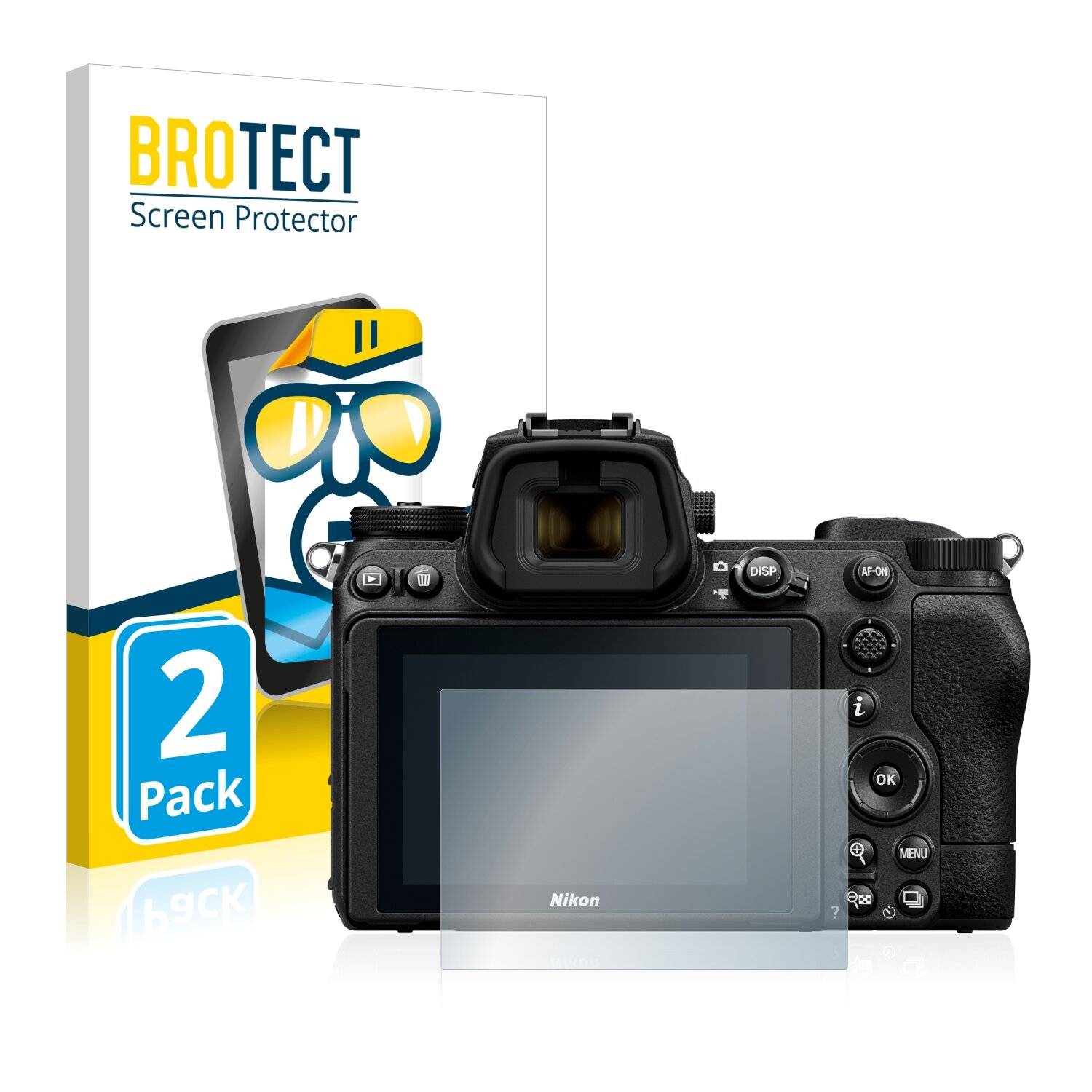 2x BROTECT HD-Clear Displayschutzfolie für Nikon Z 6