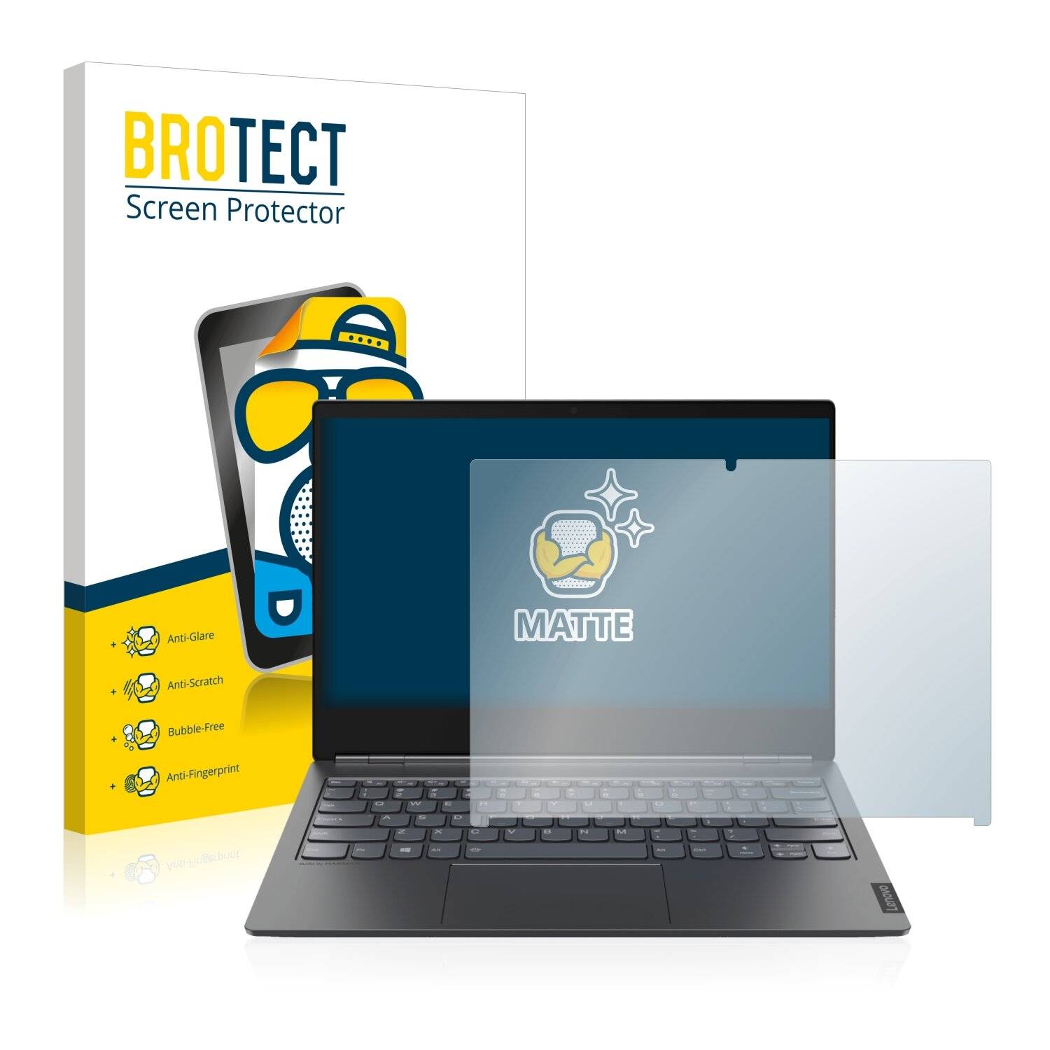 BROTECT Matte Displayschutzfolie für Lenovo ThinkBook Plus - Entspiegelt,