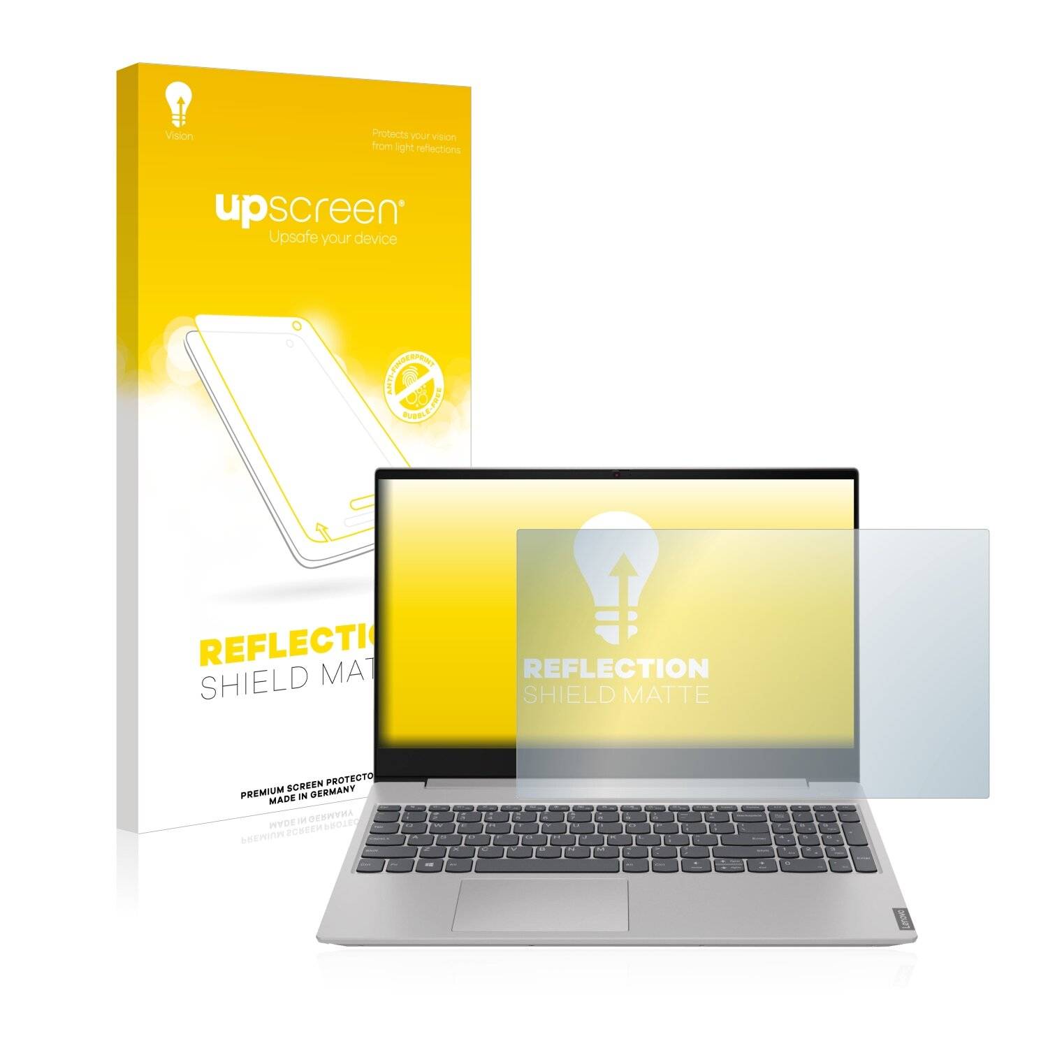 upscreen Reflection Shield Matte Premium Displayschutzfolie für Lenovo IdeaPad S340