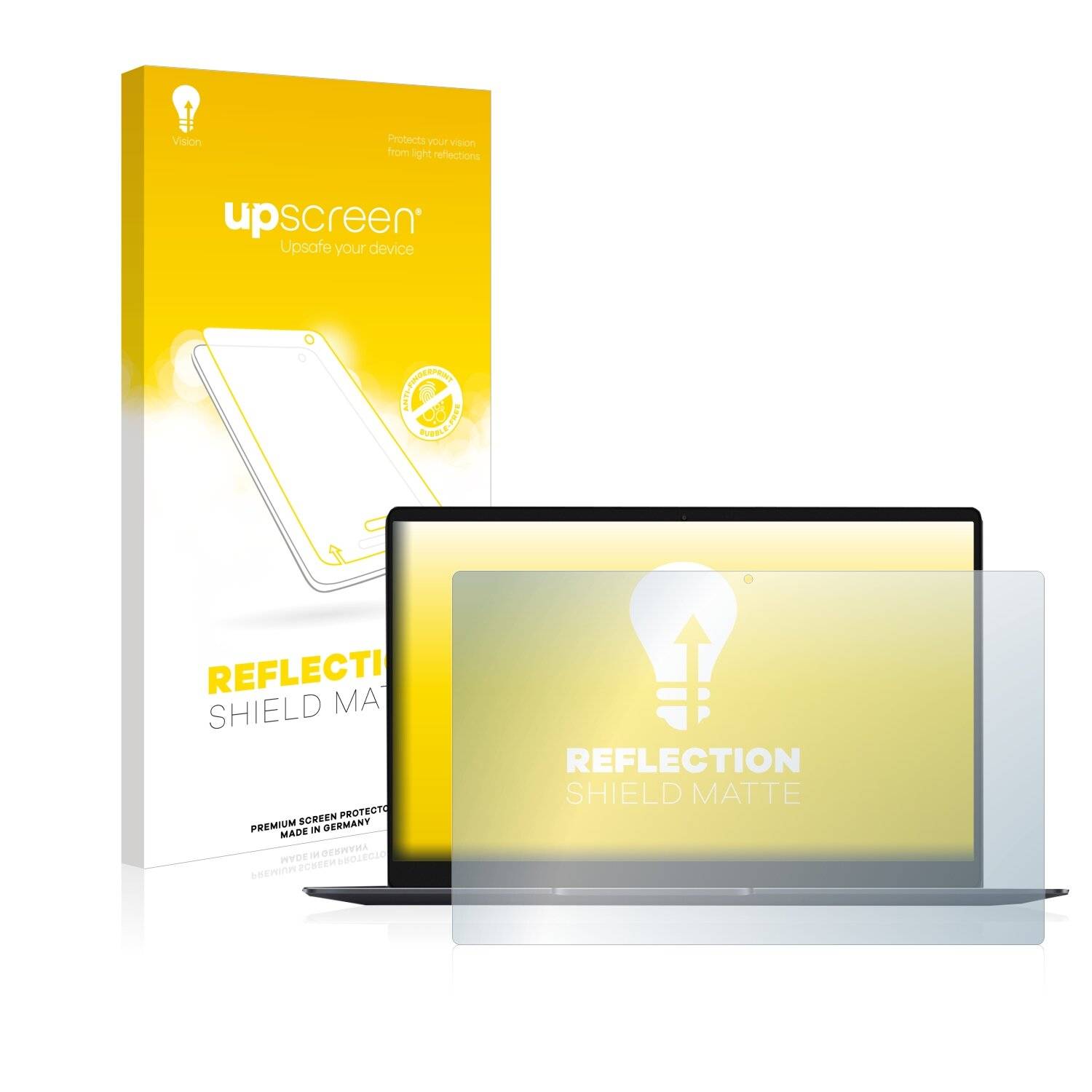 upscreen Reflection Shield Matte Premium Displayschutzfolie für Chuwi AeroBook Pro