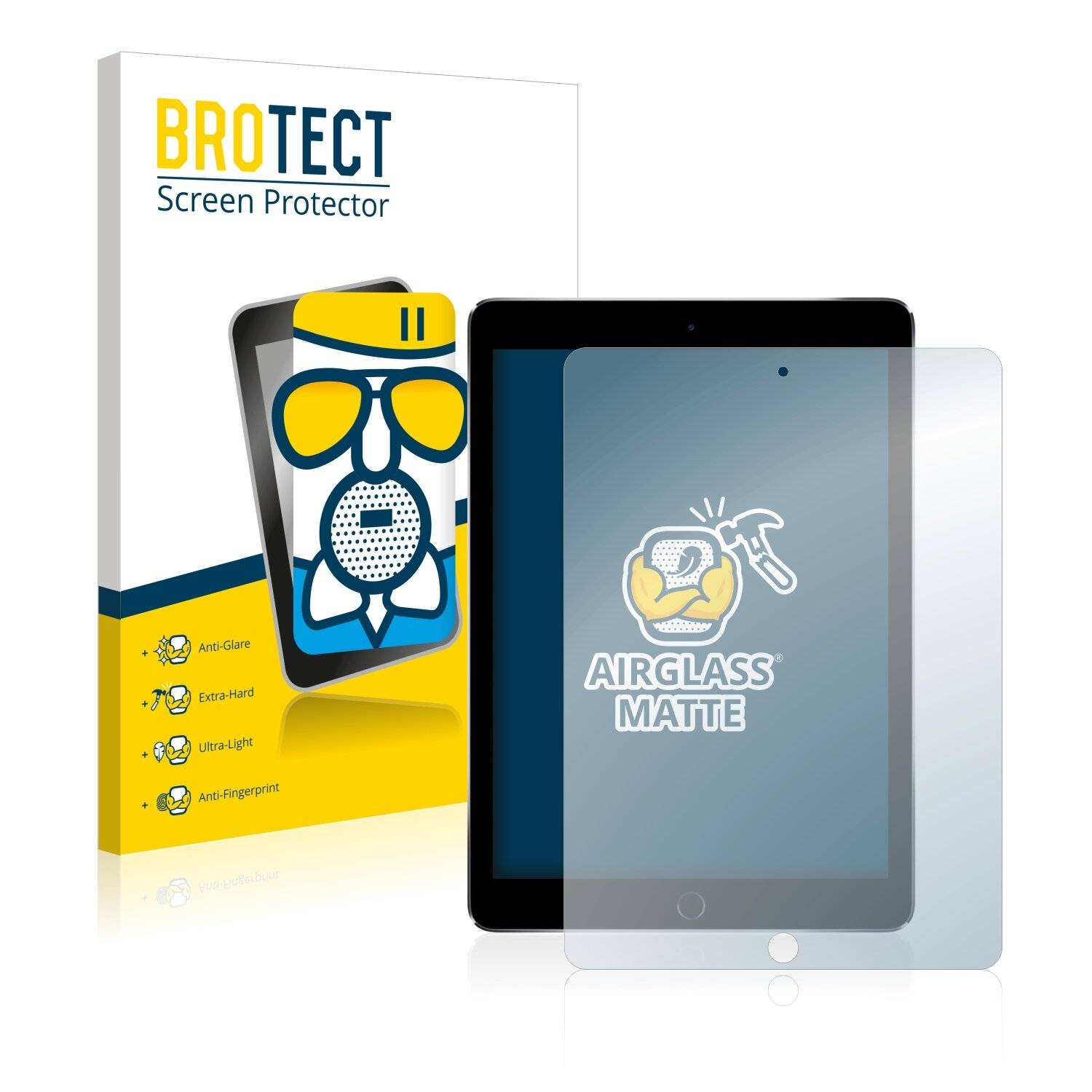 BROTECT AirGlass Matte Schutzglas Folie für Apple iPad Pro 9.7 WiFi
