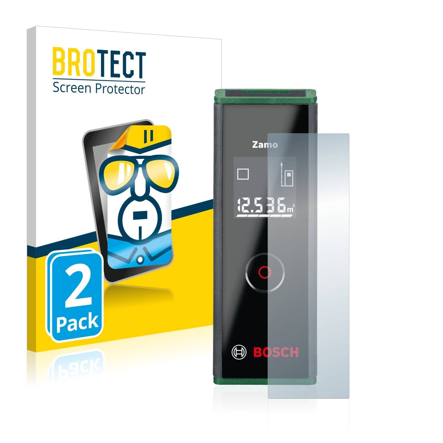 2x BROTECT HD-Clear Displayschutzfolie für Bosch Zamo