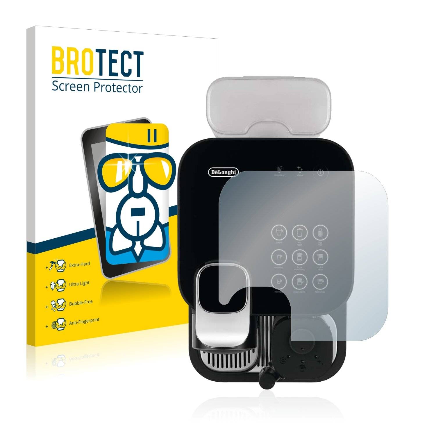 BROTECT AirGlass Schutzglas Folie für DeLonghi Gran Lattissima
