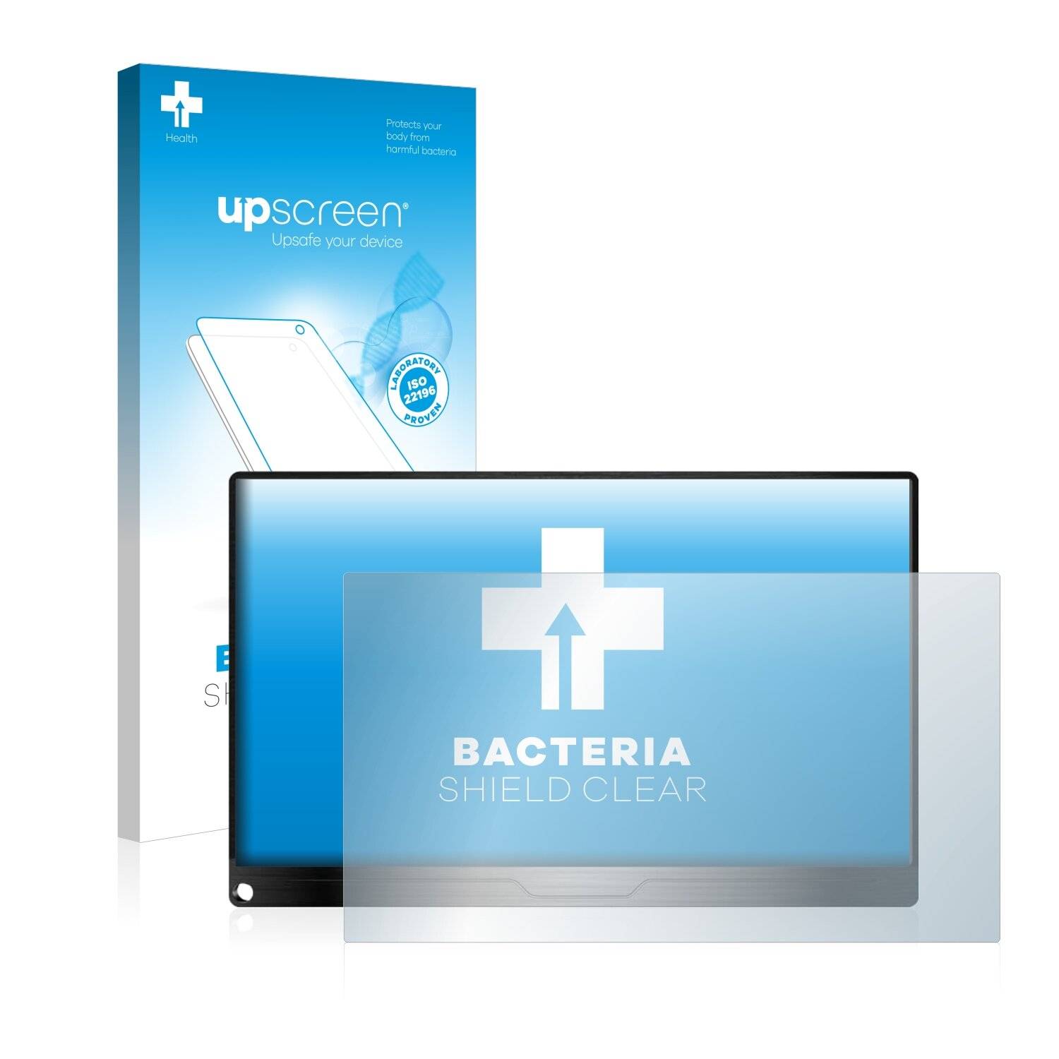 upscreen Bacteria Shield Clear Premium Antibakterielle Displayschutzfolie für Uperfect