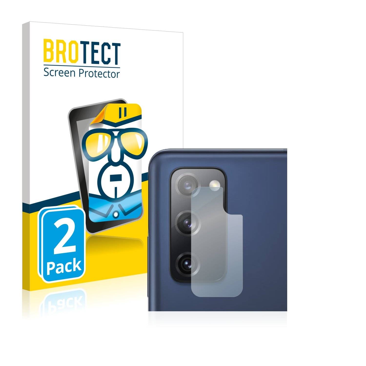 2x BROTECT HD-Clear Displayschutzfolie für Samsung Galaxy S20 FE 5G (NUR