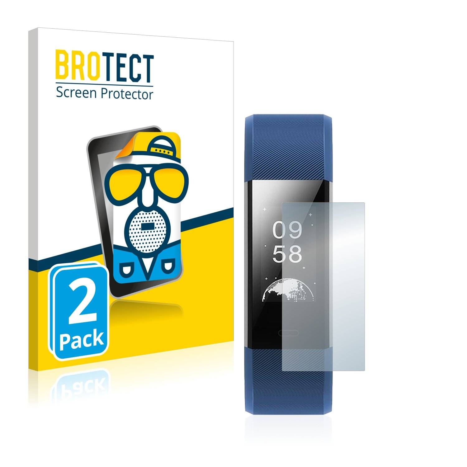 2x BROTECT Matte Displayschutzfolie für Toobur SW333 - Entspiegelt,