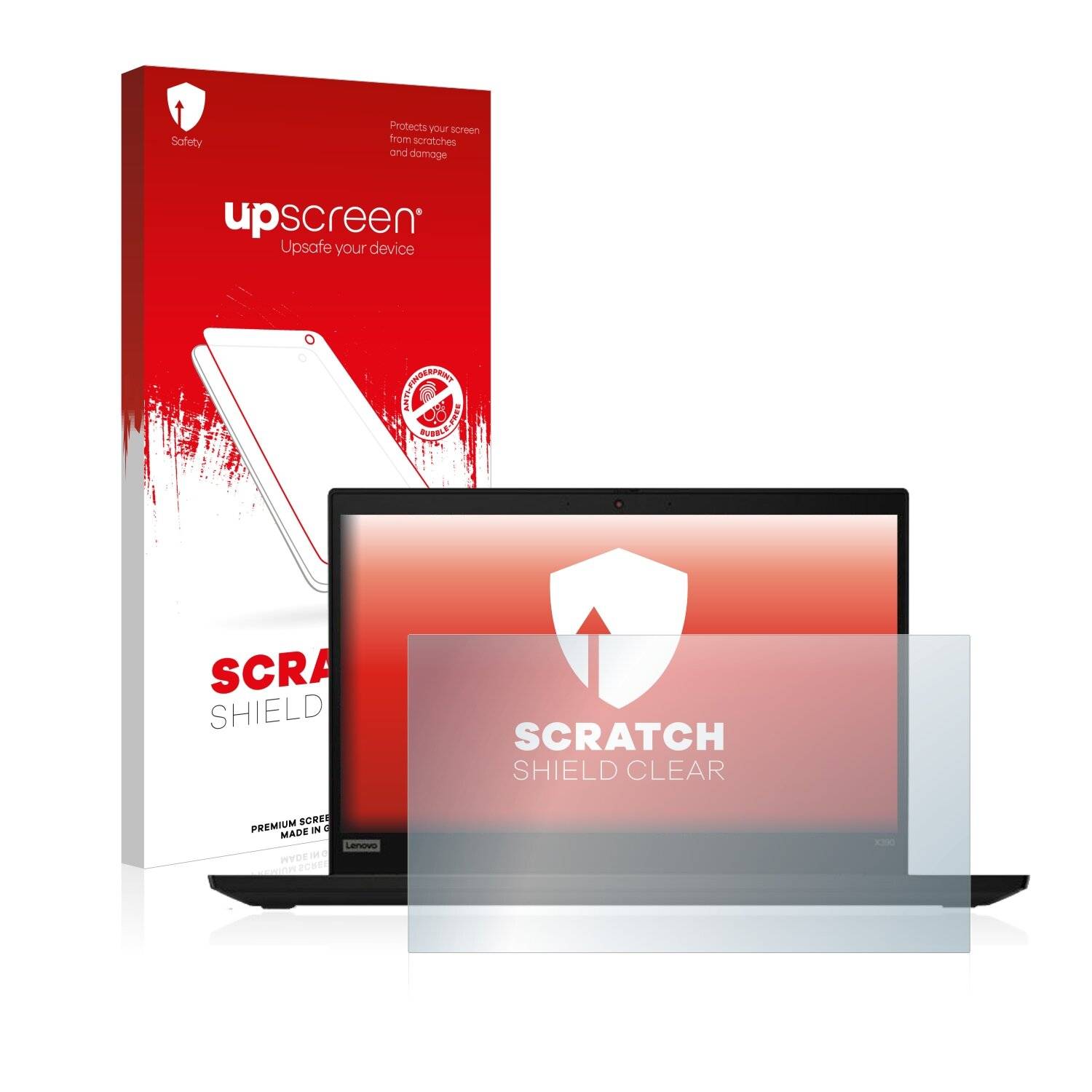 upscreen Scratch Shield Clear Premium Displayschutzfolie für Lenovo ThinkPad X395