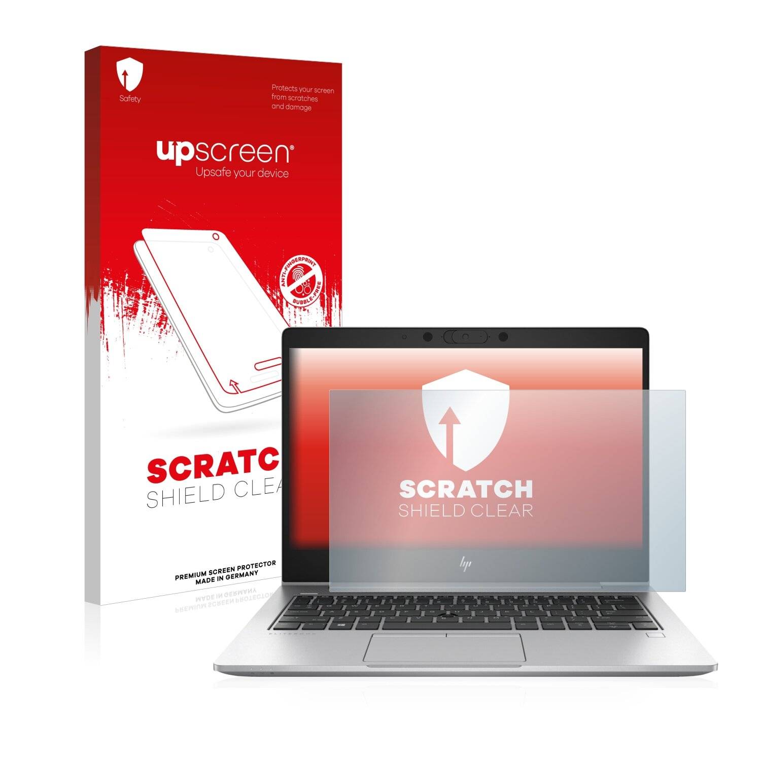 upscreen Scratch Shield Clear Premium Displayschutzfolie für HP EliteBook 830