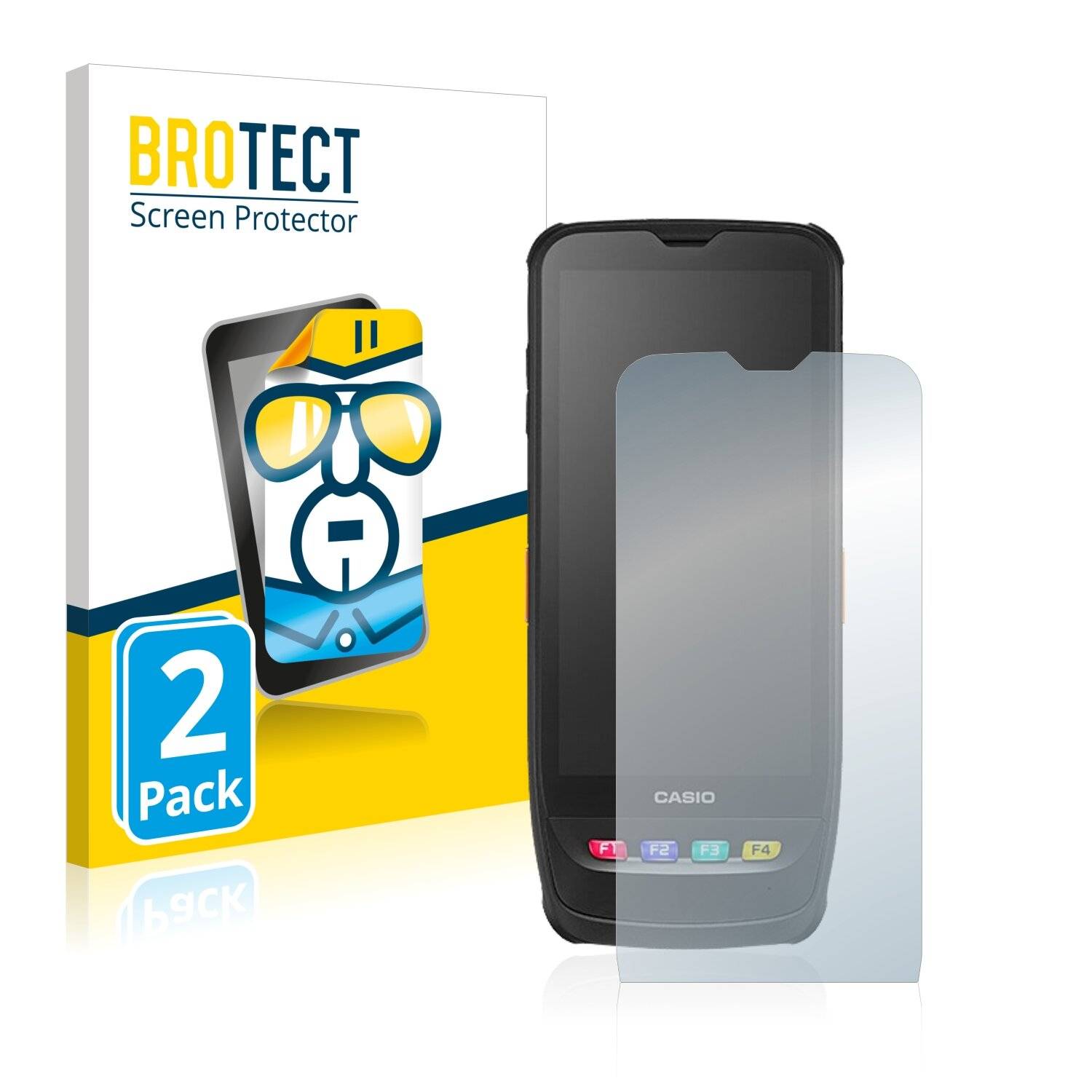 2x BROTECT HD-Clear Displayschutzfolie für Casio