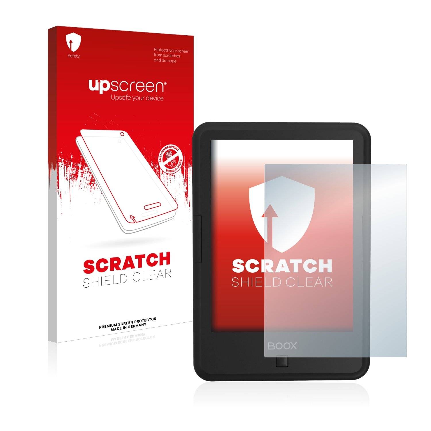 upscreen Scratch Shield Clear Premium Displayschutzfolie für Onyx Boox Darwin
