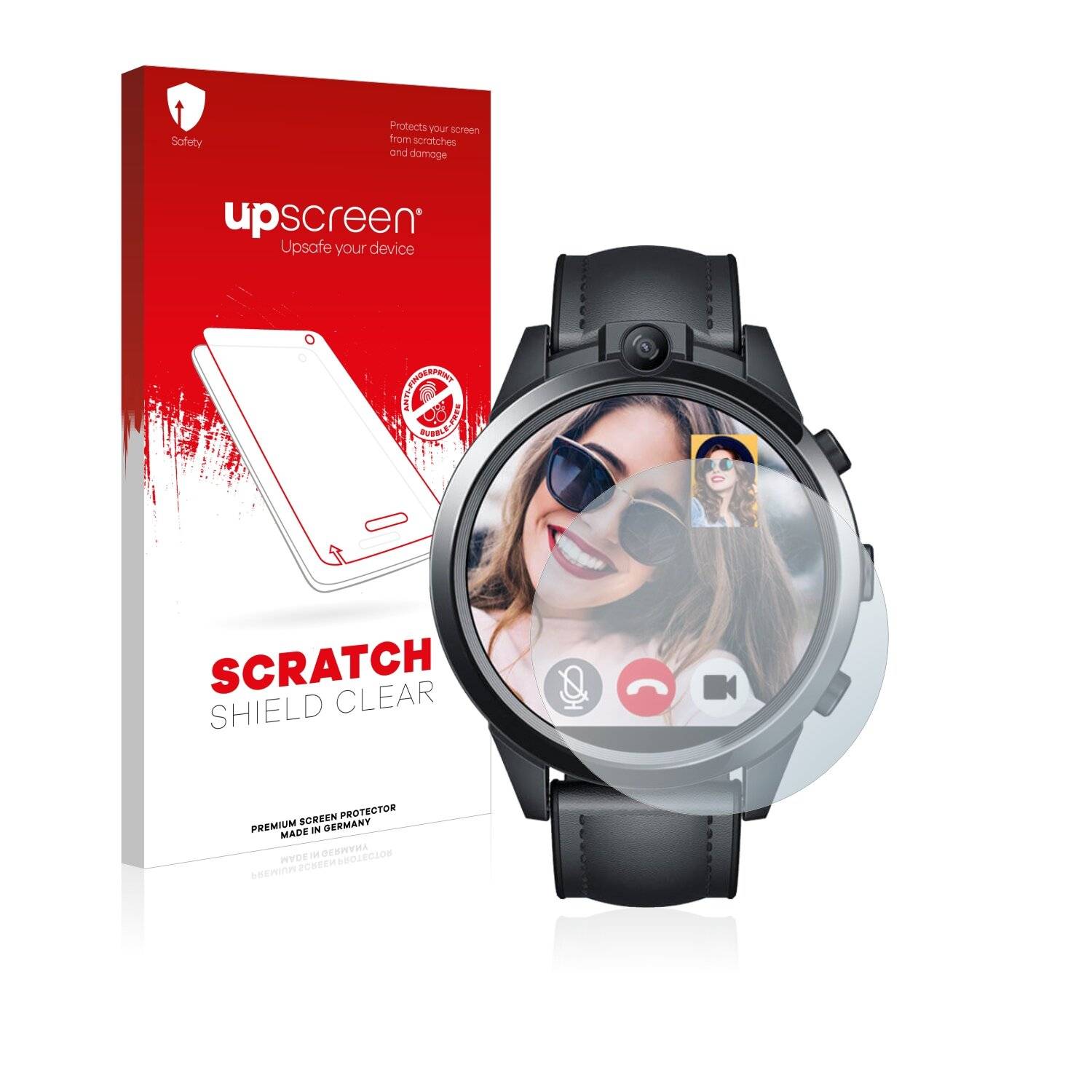 upscreen Scratch Shield Clear Premium Displayschutzfolie für Zeblaze Thor 5