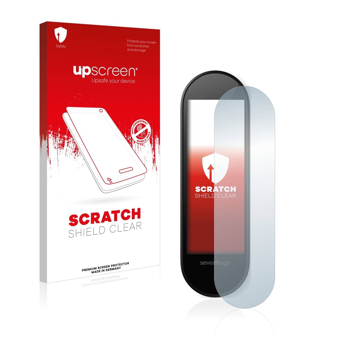 upscreen Scratch Shield Clear Premium Displayschutzfolie für Sevenhugs Smart Remote