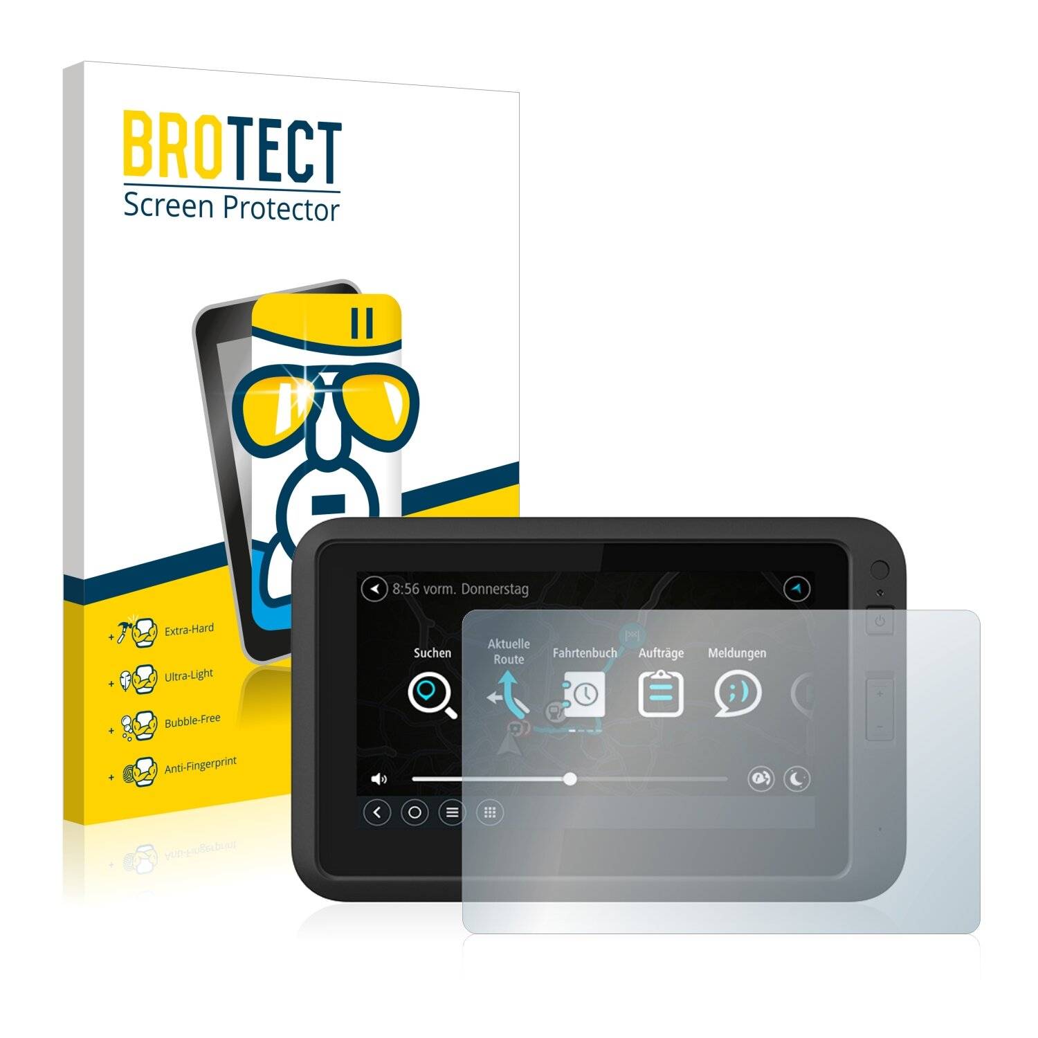 BROTECT AirGlass Schutzglas Folie für TomTom Pro