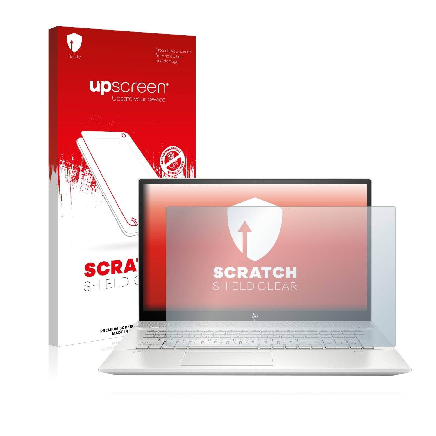 upscreen Scratch Shield Clear Premium Displayschutzfolie für HP Envy