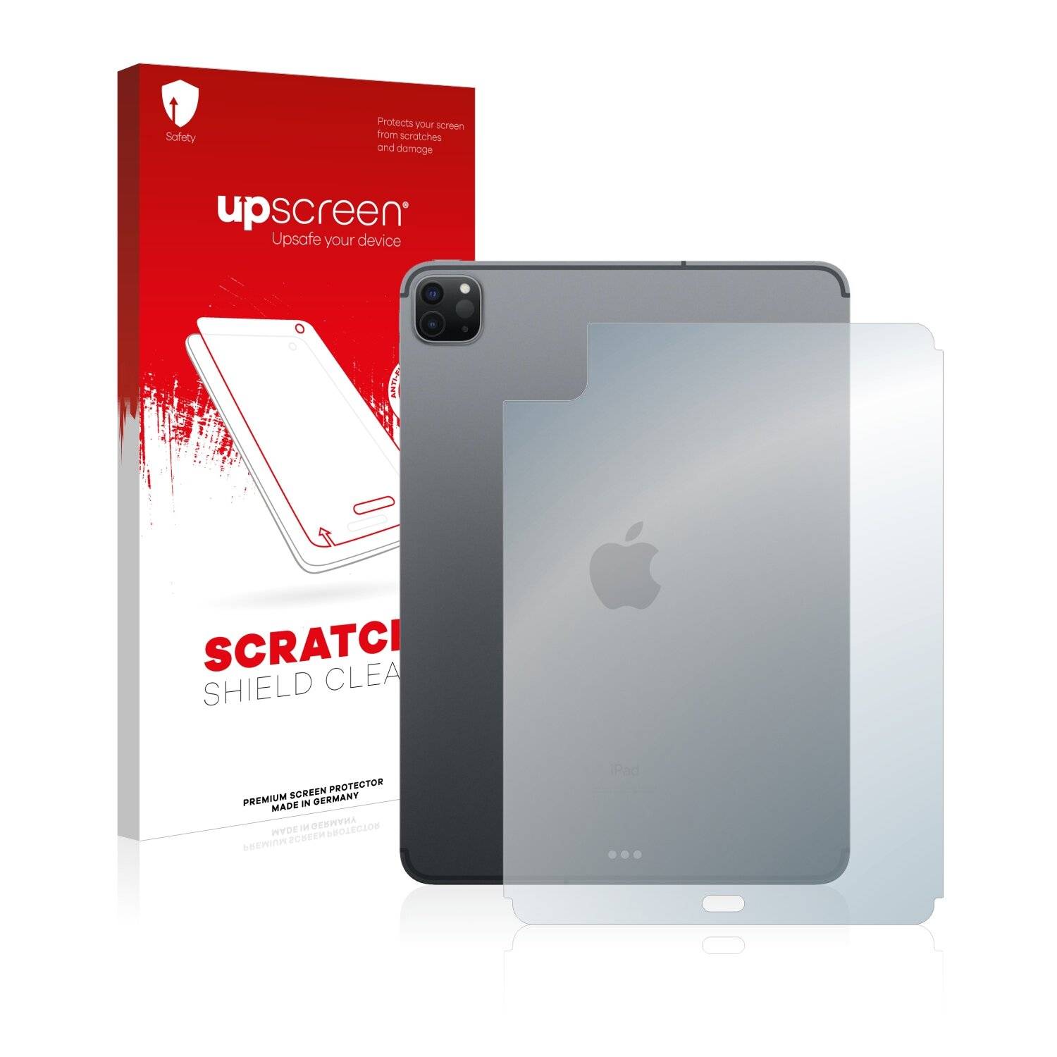 upscreen Scratch Shield Clear Premium Displayschutzfolie für Apple iPad Pro 11 WiFi 2020