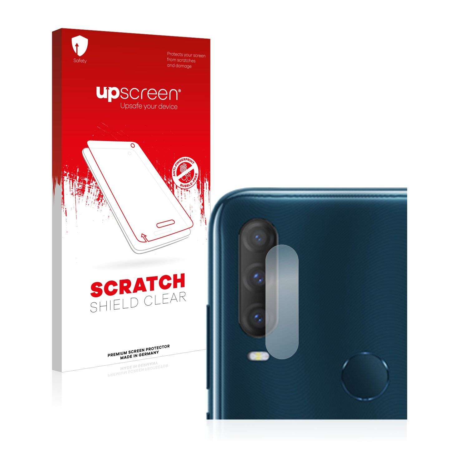 upscreen Scratch Shield Clear Premium Displayschutzfolie für Alcatel 1S 2020 (NUR